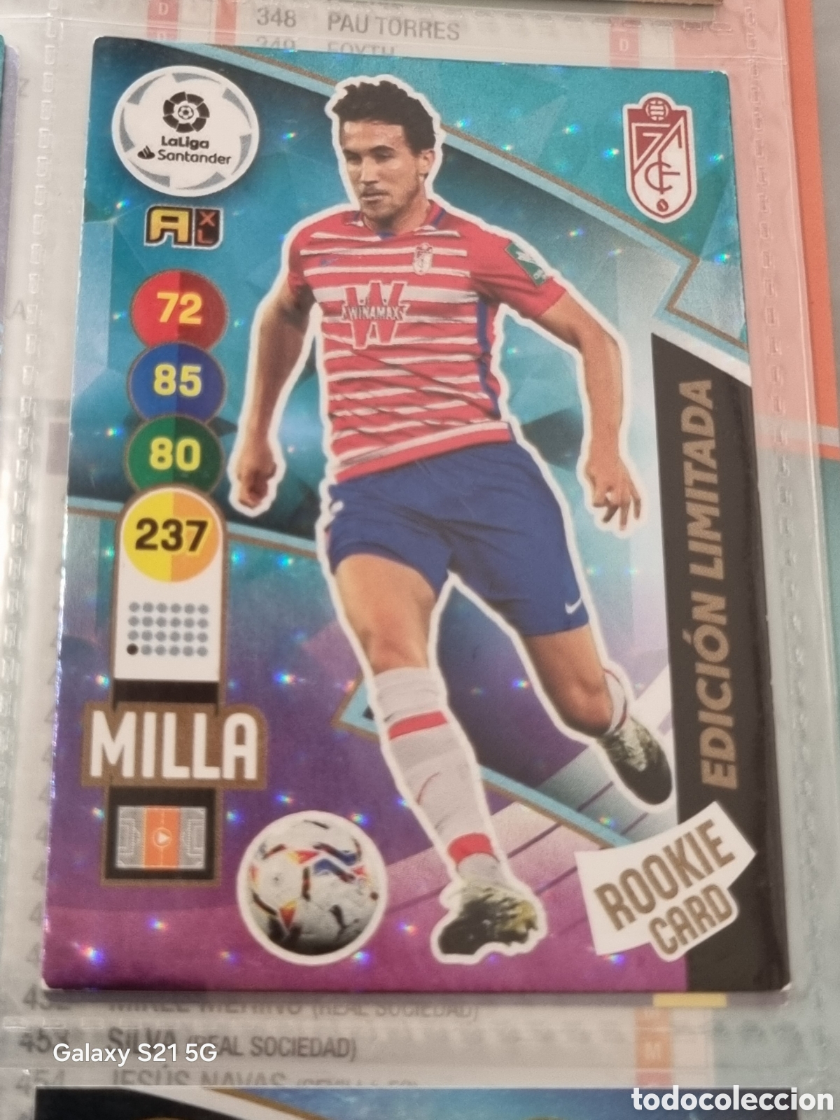 Trading Cards: MILLA , GRANADA EDICI&Oacute;N LIMITADA ROOKIE ADRENALYN 2020-2021