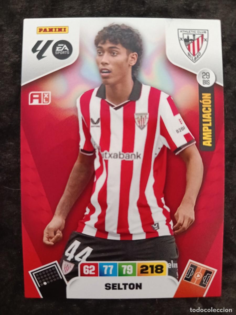 Trading Cards: ADRENALYN XL 2025/26. #29 BIS. SELTON &rdquo;AMPLIACI&Oacute;N&rdquo;. ATH. BILBAO