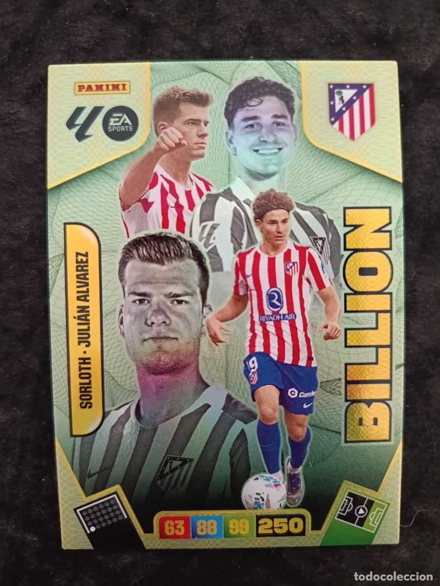 Trading Cards: ADRENALYN XL 2025/26. # &rdquo;BILLION&rdquo; SORLOTH - JULI&Aacute;N &Aacute;LVAREZ. AT. MADRID