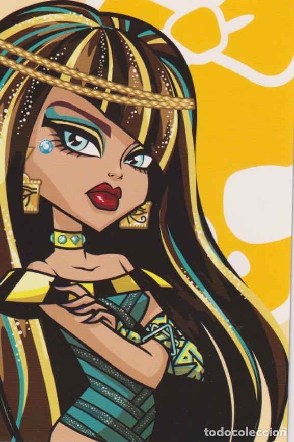 Trading Cards: POSTAL MONSTER HIGH &ndash; PERSONAJE: CLEO DE NILE - PHOTOCARD N&ordm;11 &ndash; PANINI 2011 - (15X10)