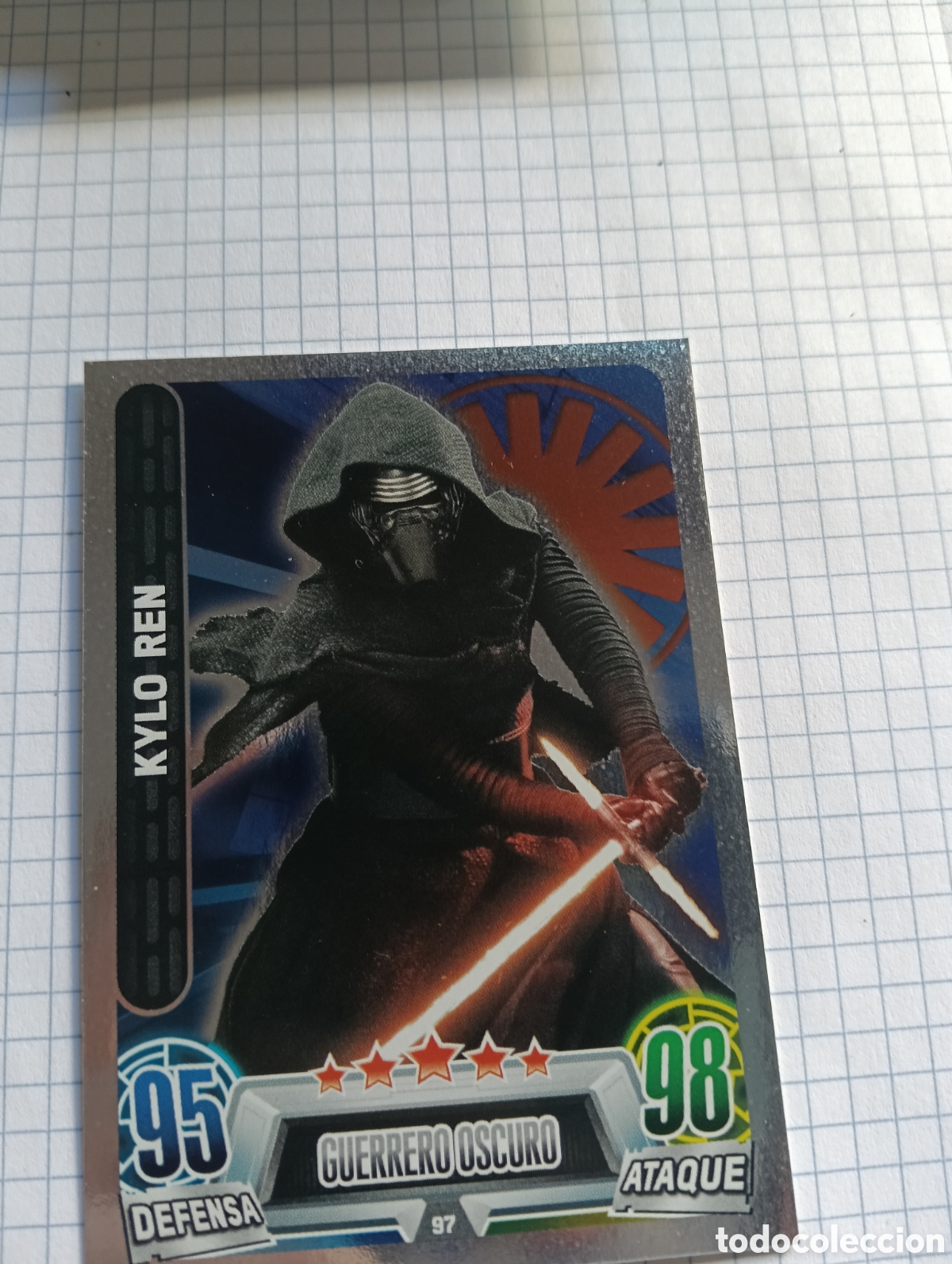 Trading Cards: Carta Star Wars force Attax N&deg;97