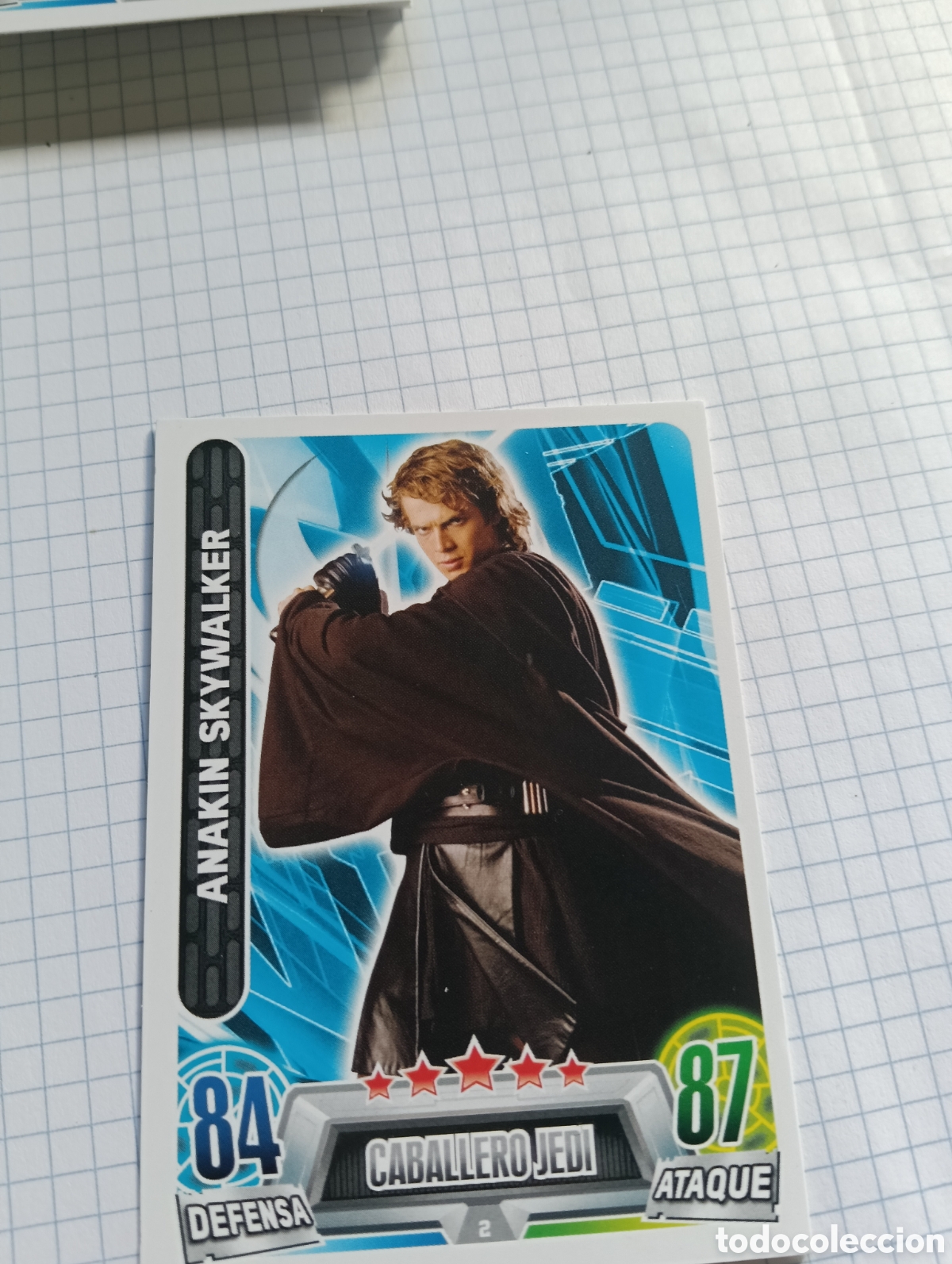 Trading Cards: Carta Star Wars force Attax N&deg;02