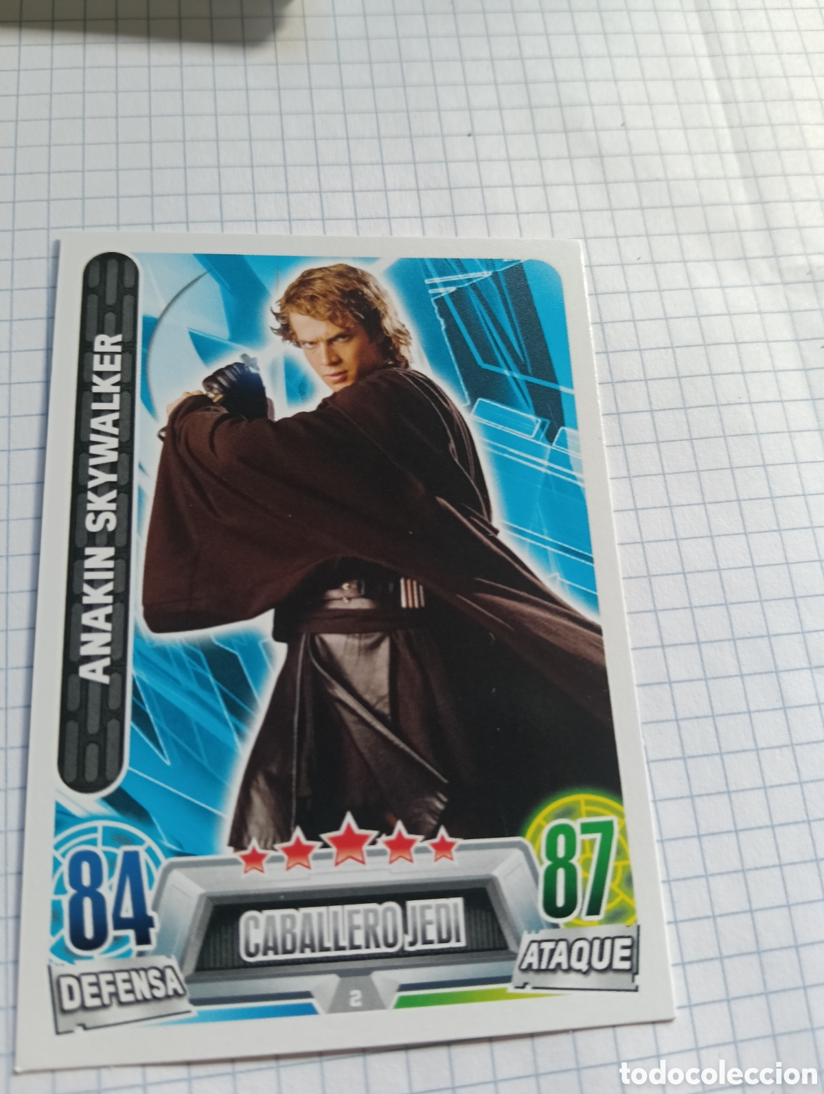 Trading Cards: Carta Star Wars Force Attax N&deg;02