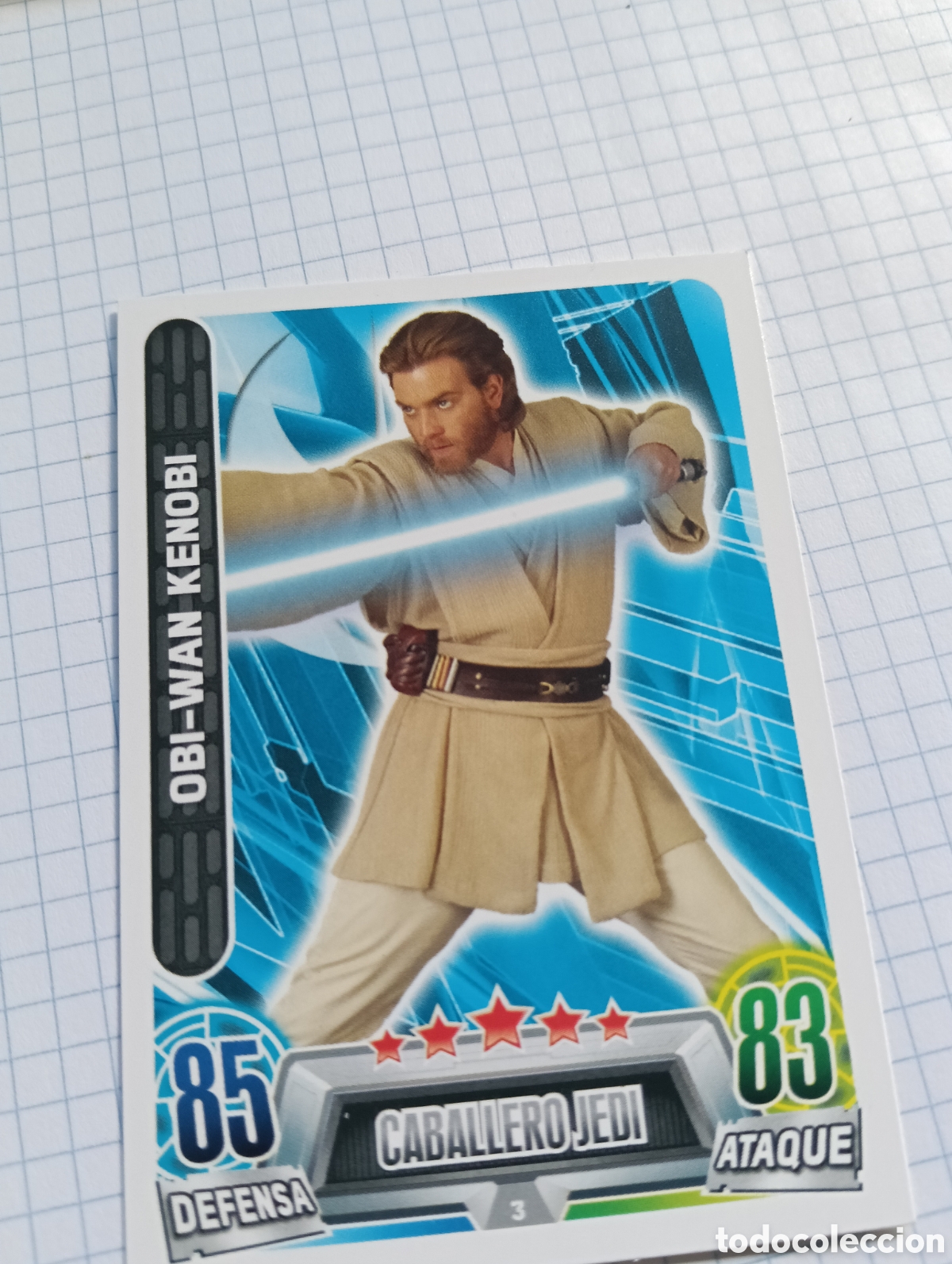 Trading Cards: Carta Star Wars Force Attax N&deg;03
