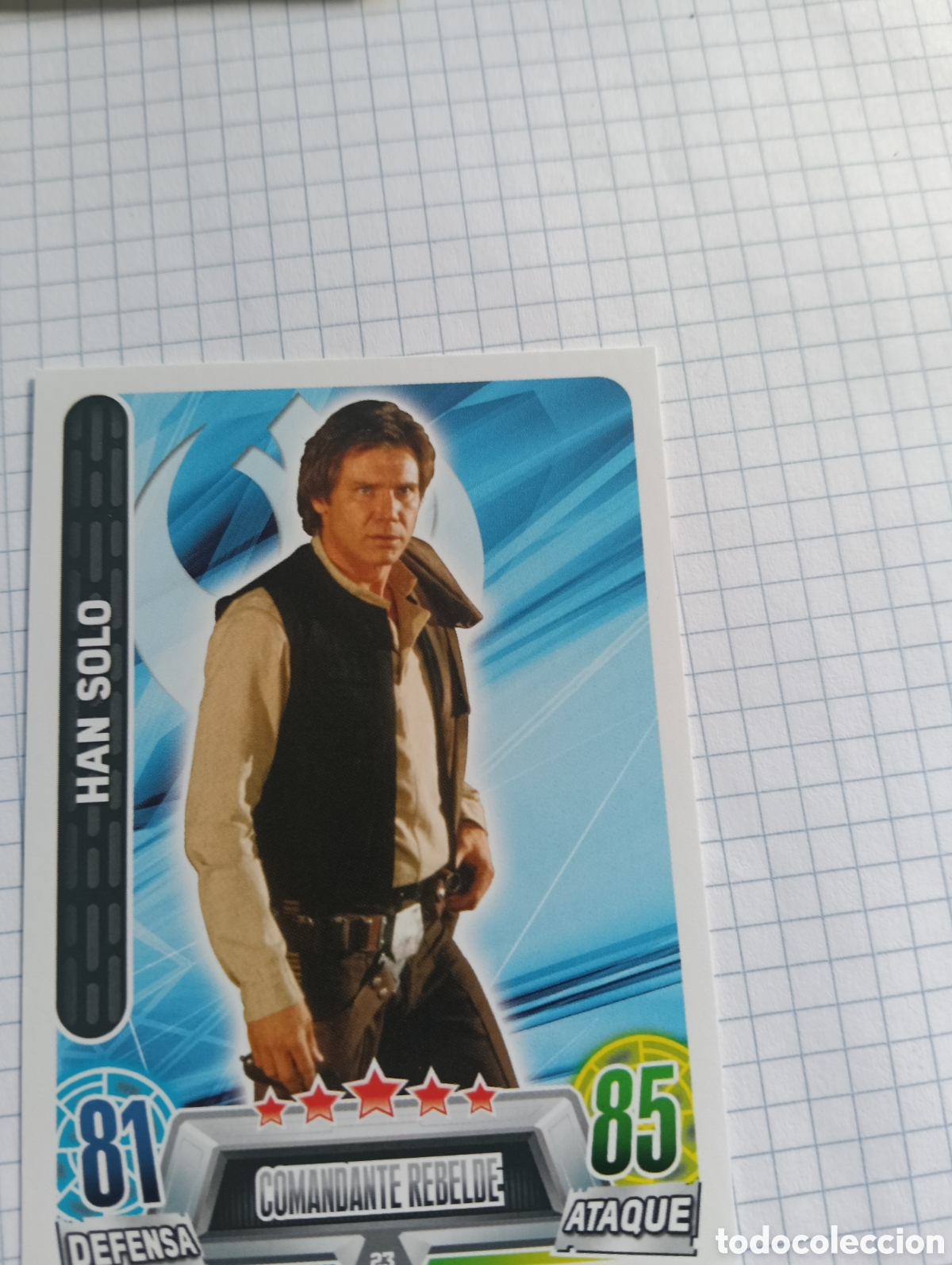 Trading Cards: Carta Star Wars Force Attax N&deg;23