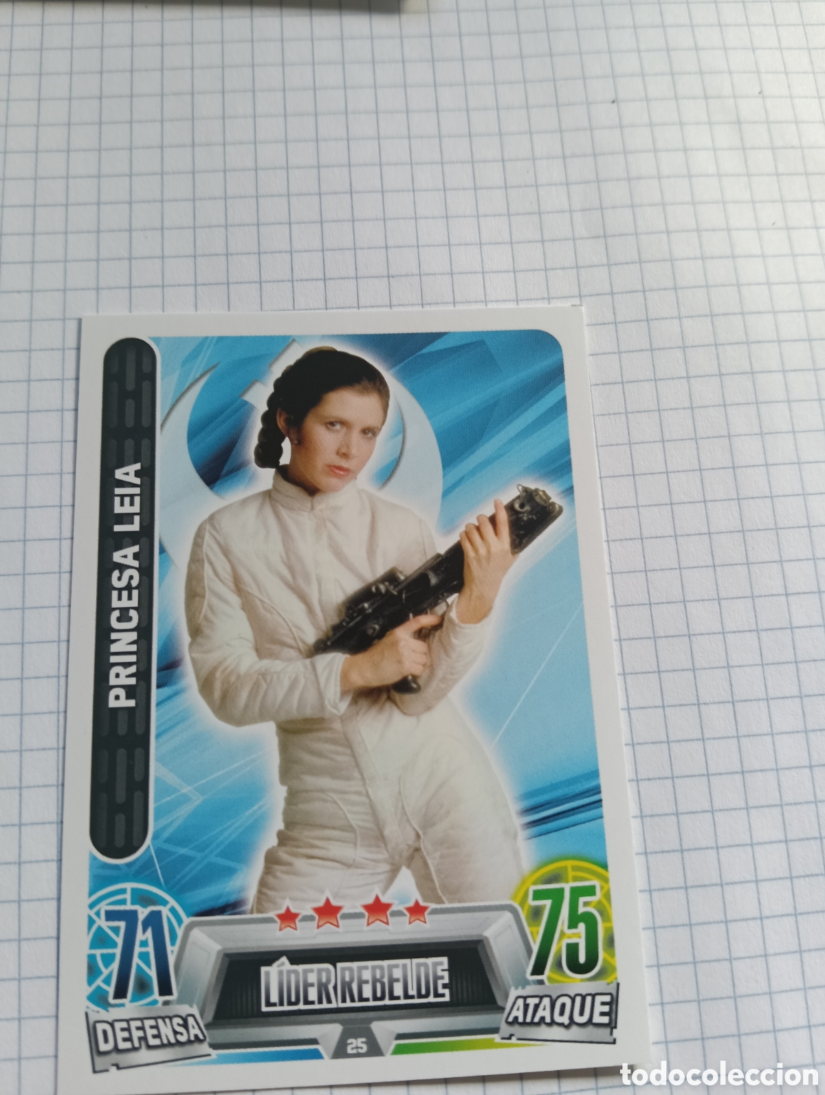 Trading Cards: Carta Star Wars Force Attax N&deg;25