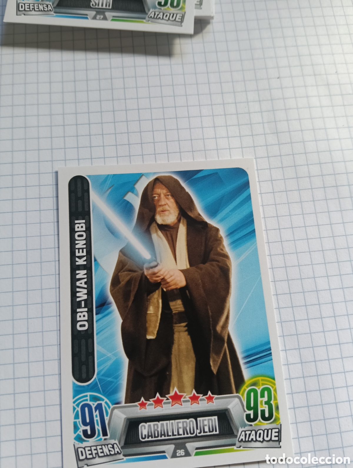 Trading Cards: Carta Star Wars Force Attax N&deg;26