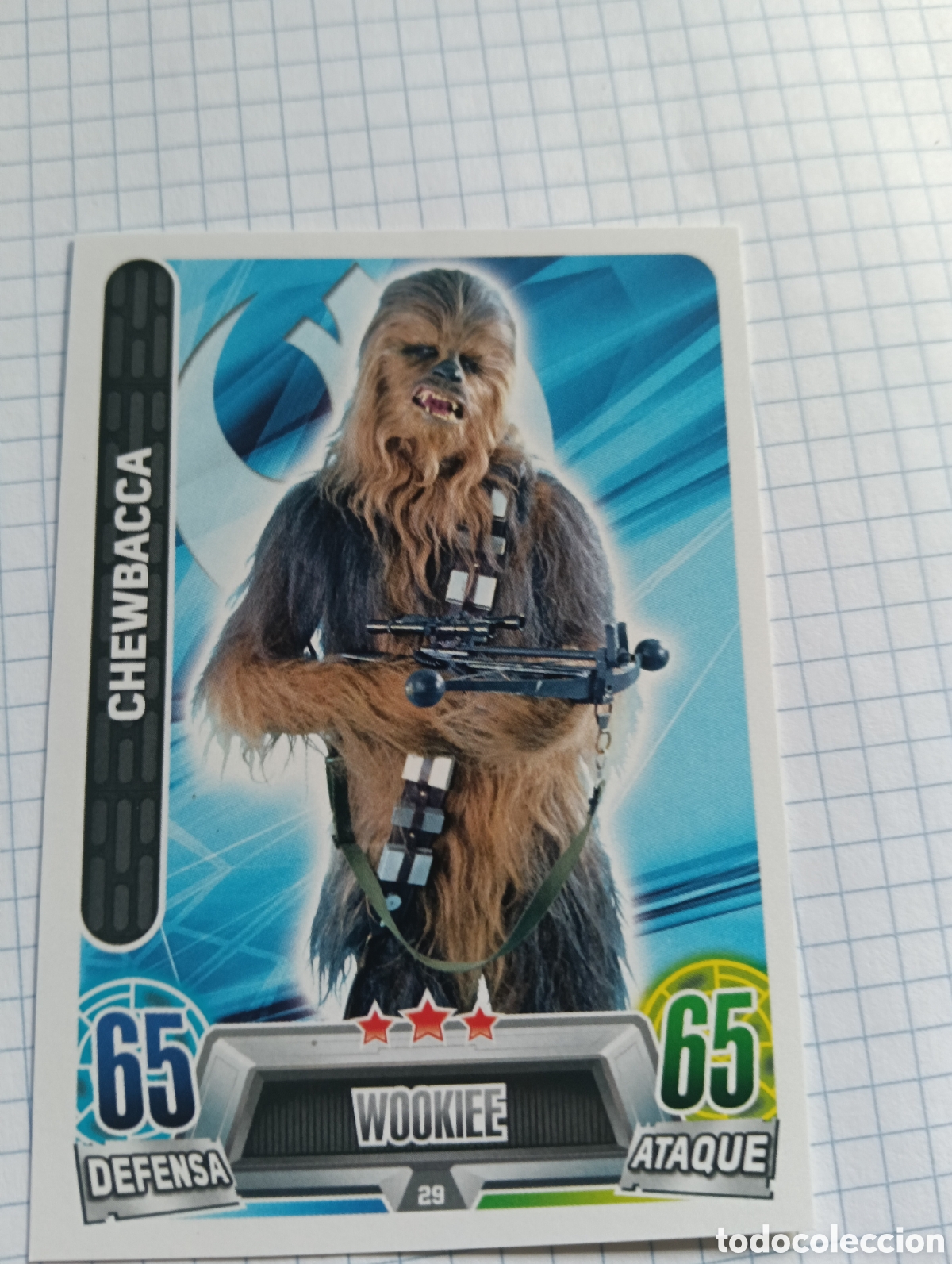Trading Cards: Carta Star Wars Force Attax N&deg;29