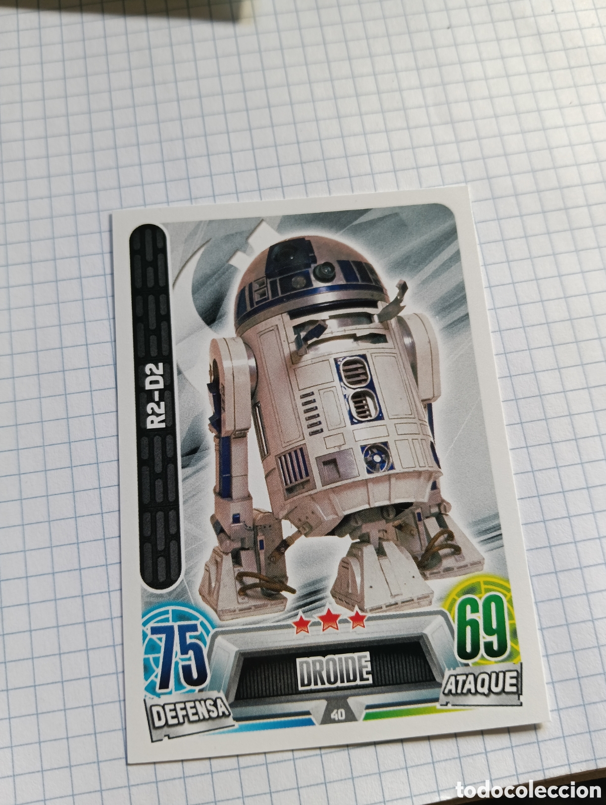 Trading Cards: Carta Star Wars Force Attax N&deg;40
