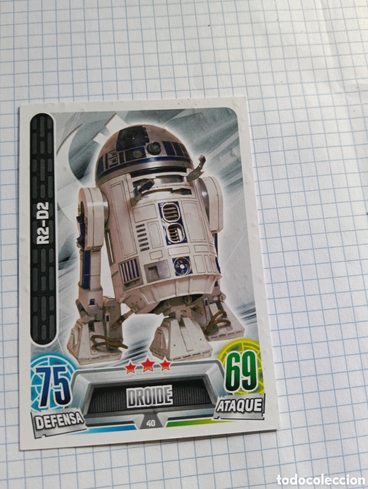 Trading Cards: Carta Star Wars Force Attax N&deg;40