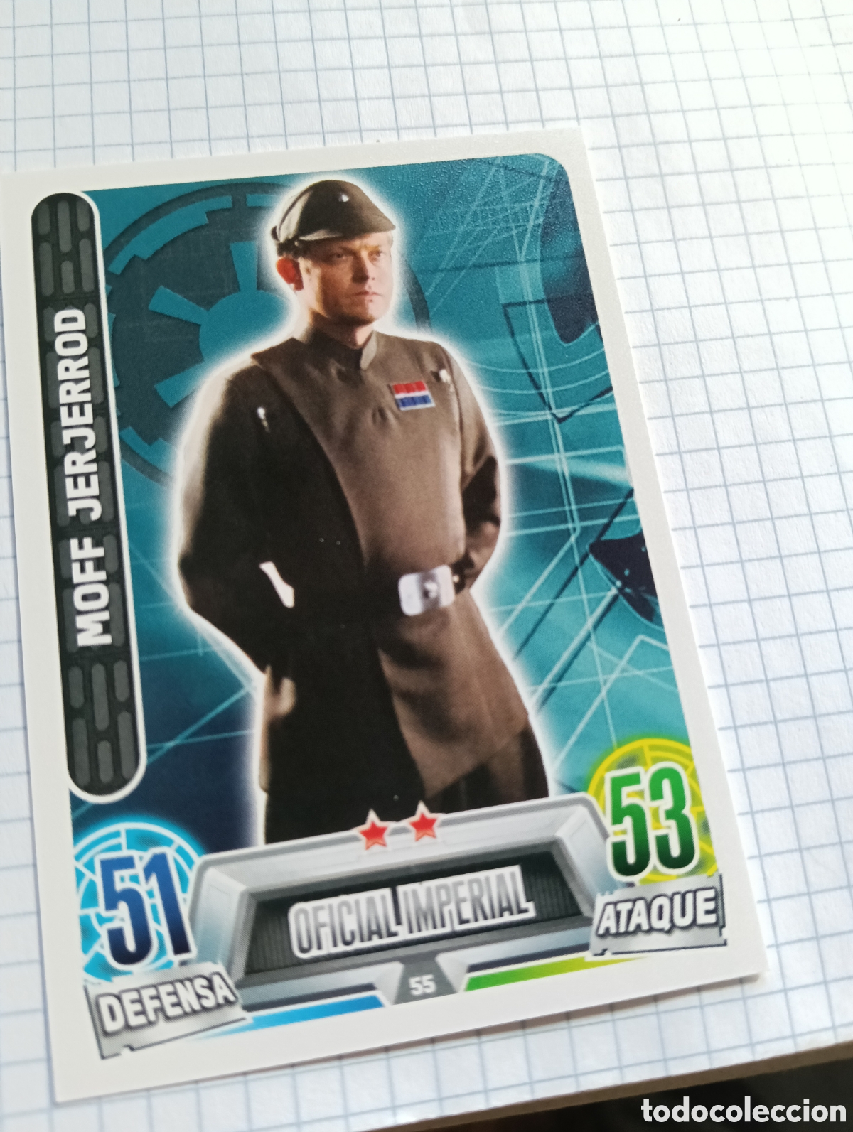 Trading Cards: Carta Star Wars Force Attax N&deg;55