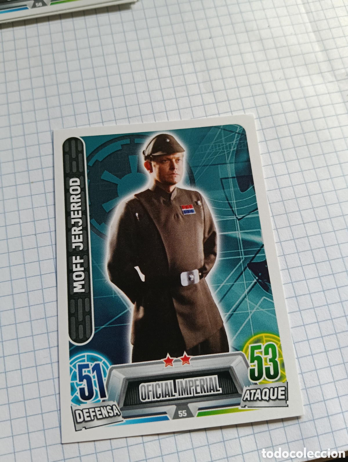 Trading Cards: Carta Star Wars Force Attax N&deg;55