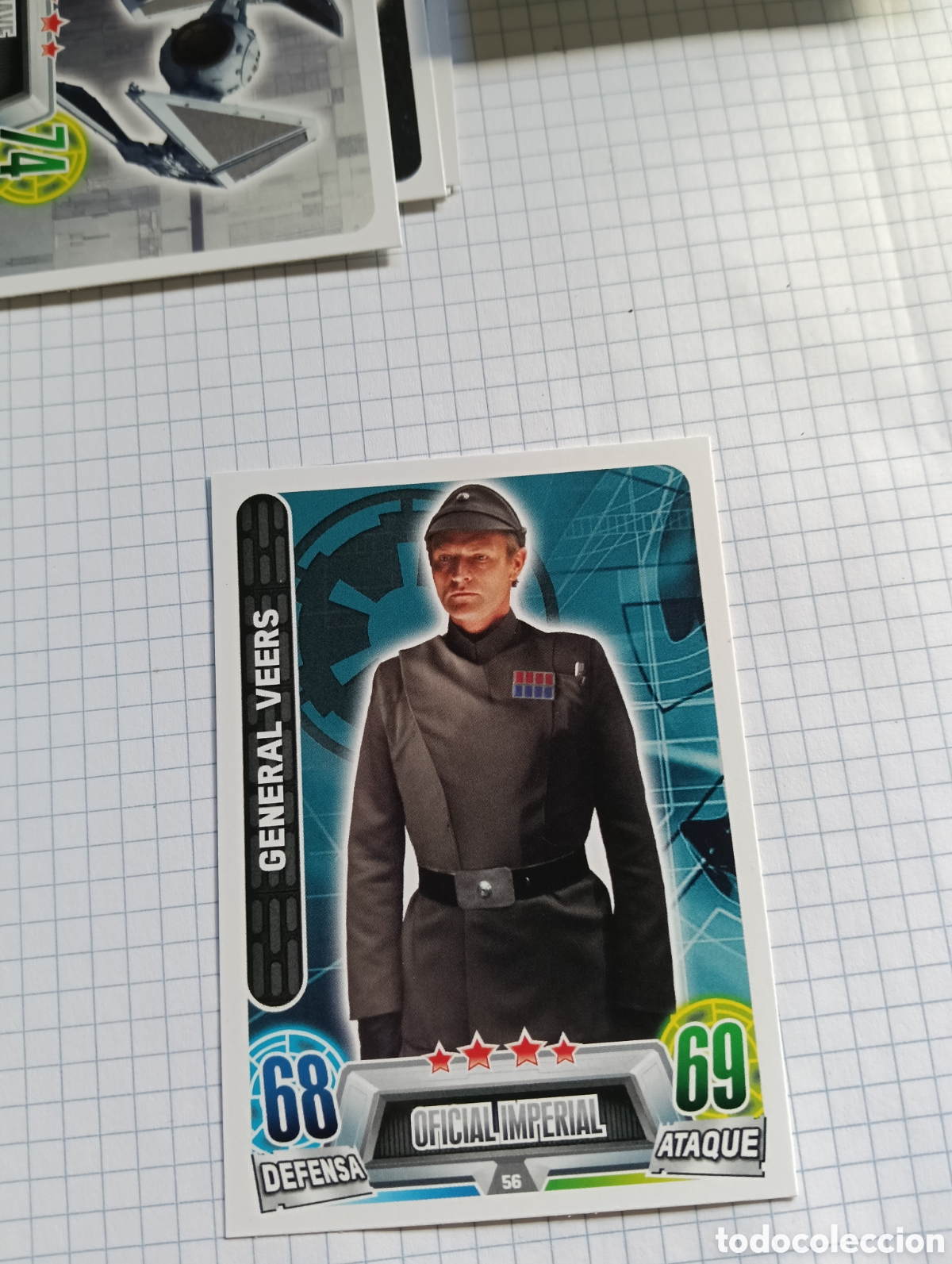 Trading Cards: Carta Star Wars Force Attax N&deg;56