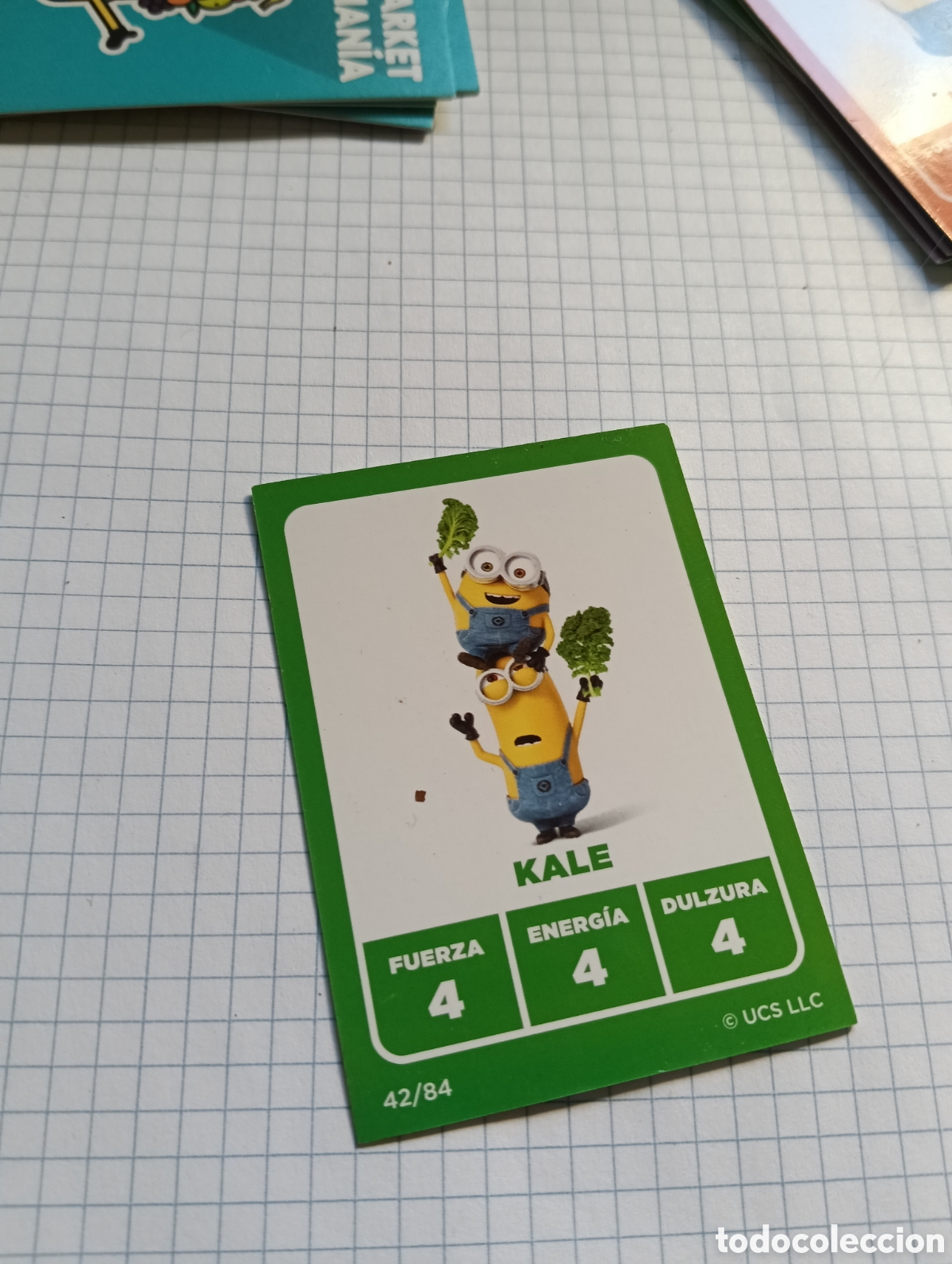 Trading Cards: 42 Cromo Minions kale Market Man&iacute;a 2023