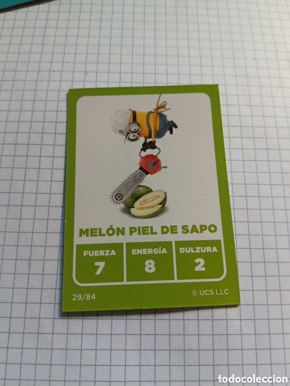 Trading Cards: 29 Cromo Minions Mel&oacute;n piel de sapo Market Man&iacute;a 2023
