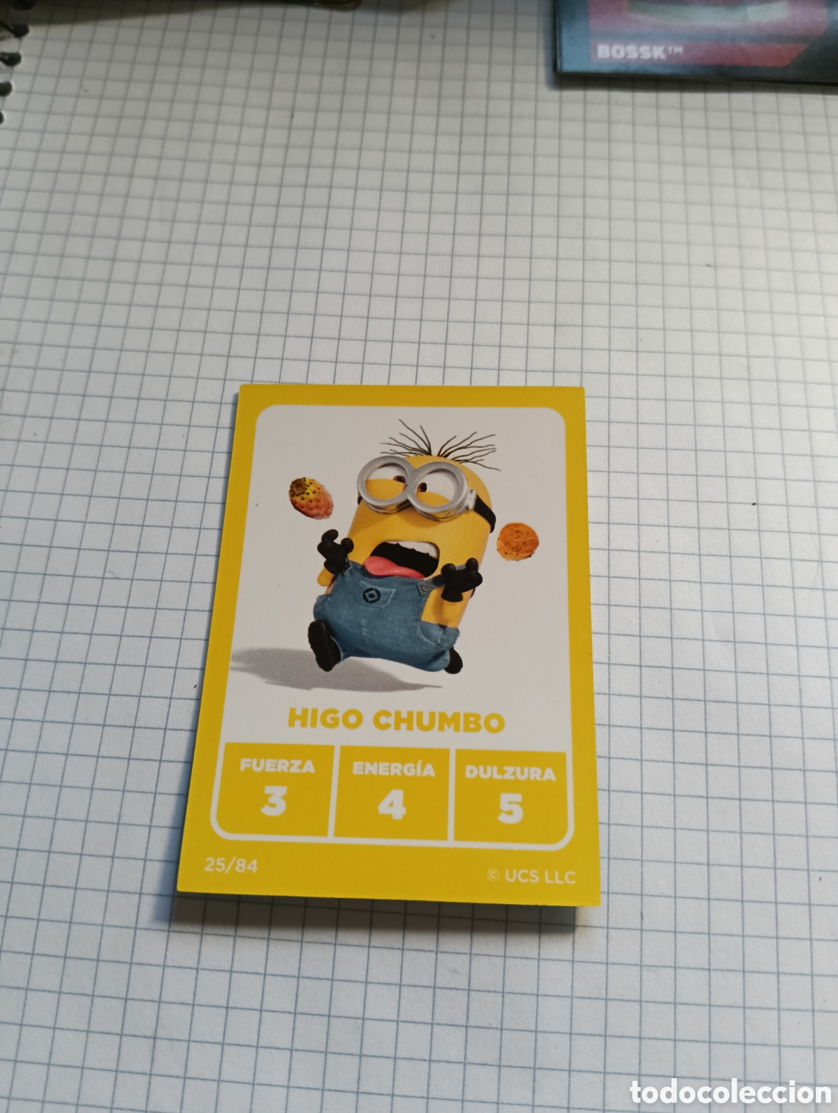 Trading Cards: 25 Cromo Minions Higo Chumbo Market Man&iacute;a 2023