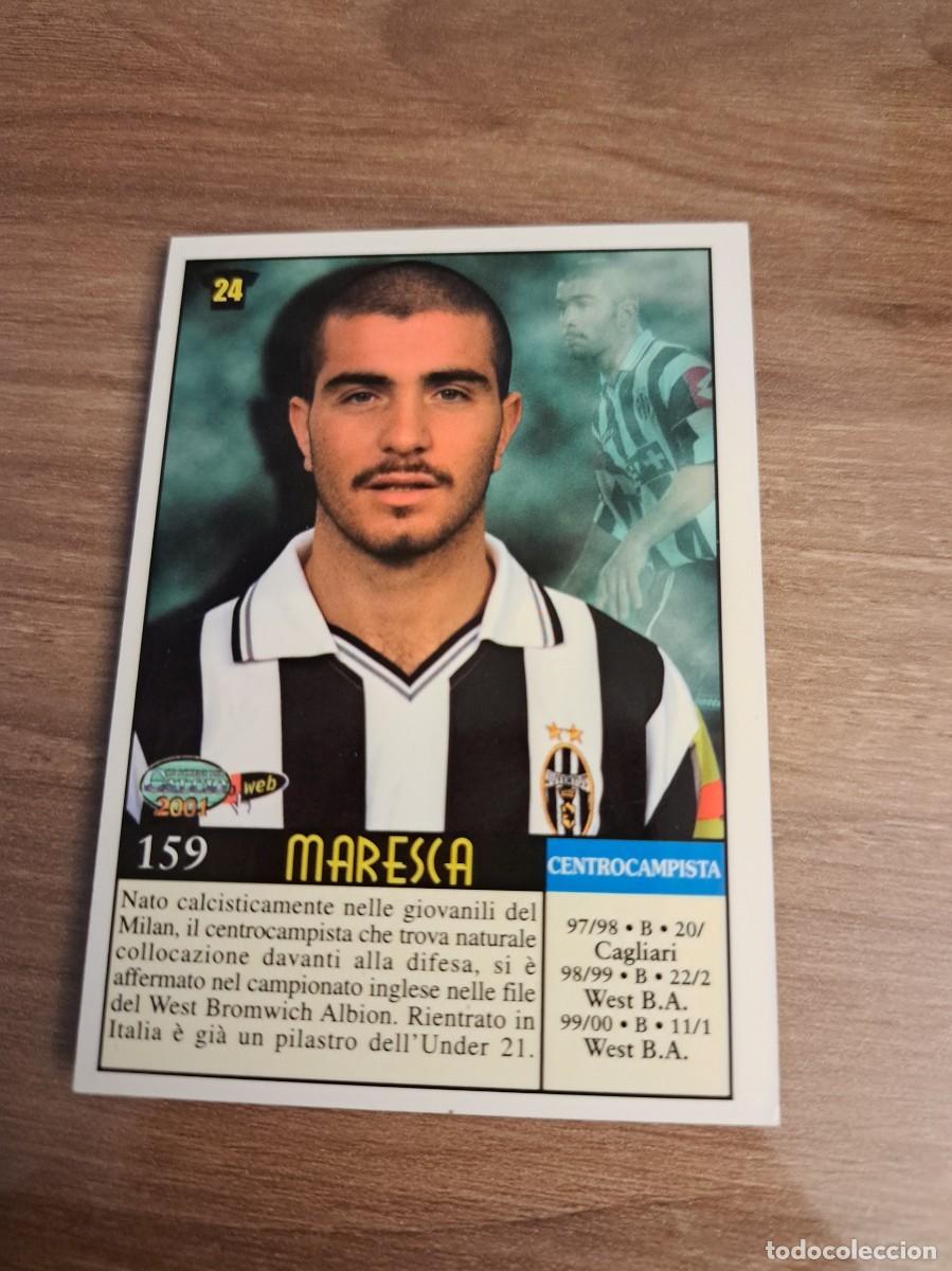 Trading Cards: Atenci&oacute;n seguidores del Malaga y Sevilla. Card de Maresca con la Juventus