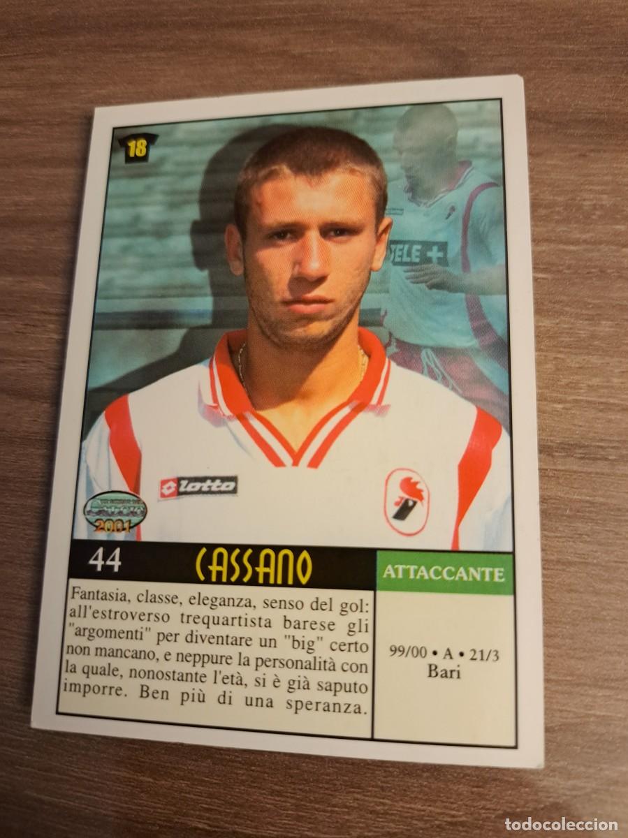 Trading Cards: Atenci&oacute;n seguidores del Real Madrid. Card de Cassano con el Bari