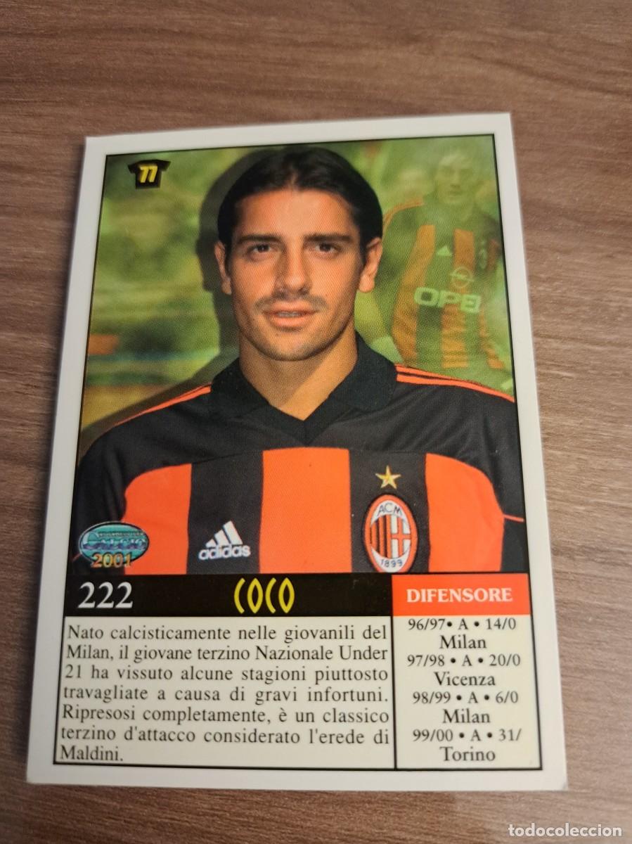 Trading Cards: Atenci&oacute;n seguidores del Barcelona. Card de Coco con el AC Milan