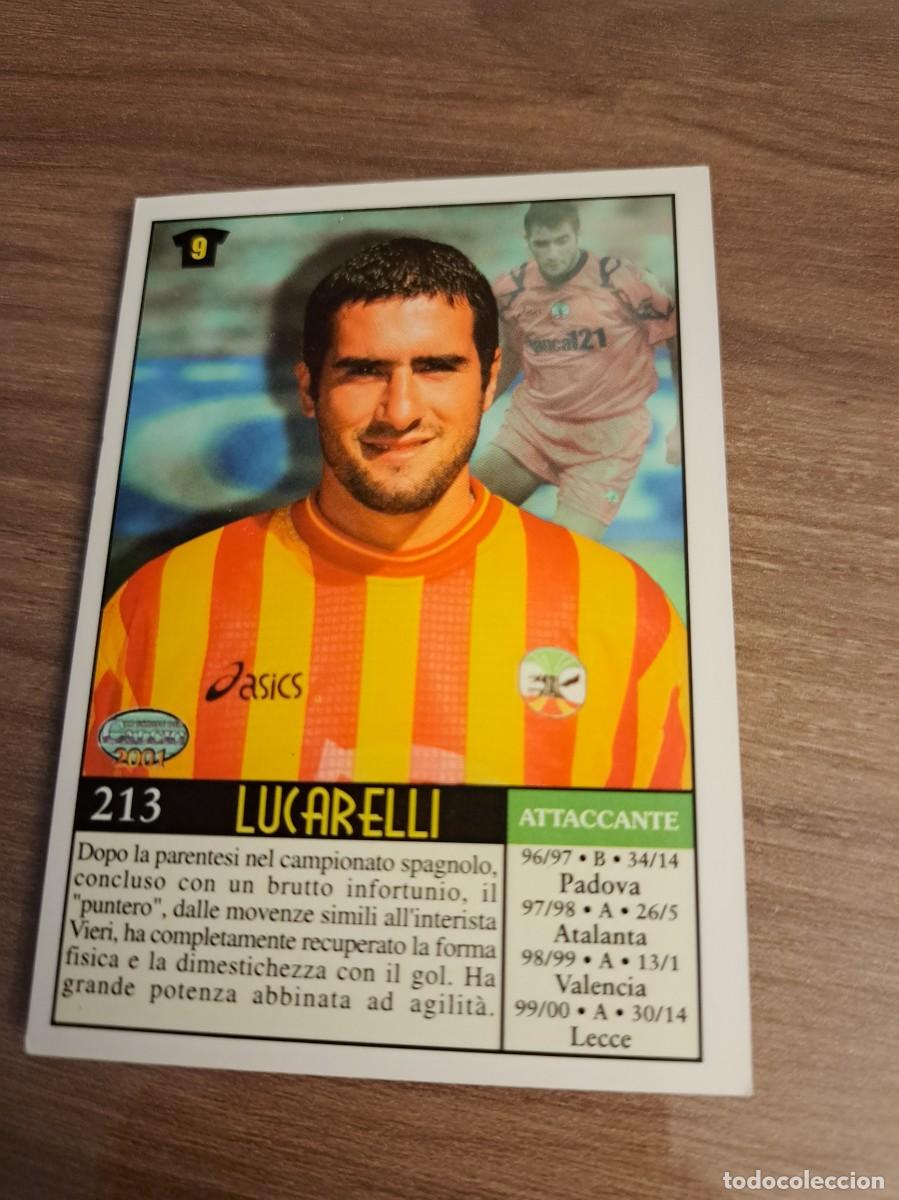 Trading Cards: Atenci&oacute;n seguidores del Valencia. Card de Lucarelli con el Lecce