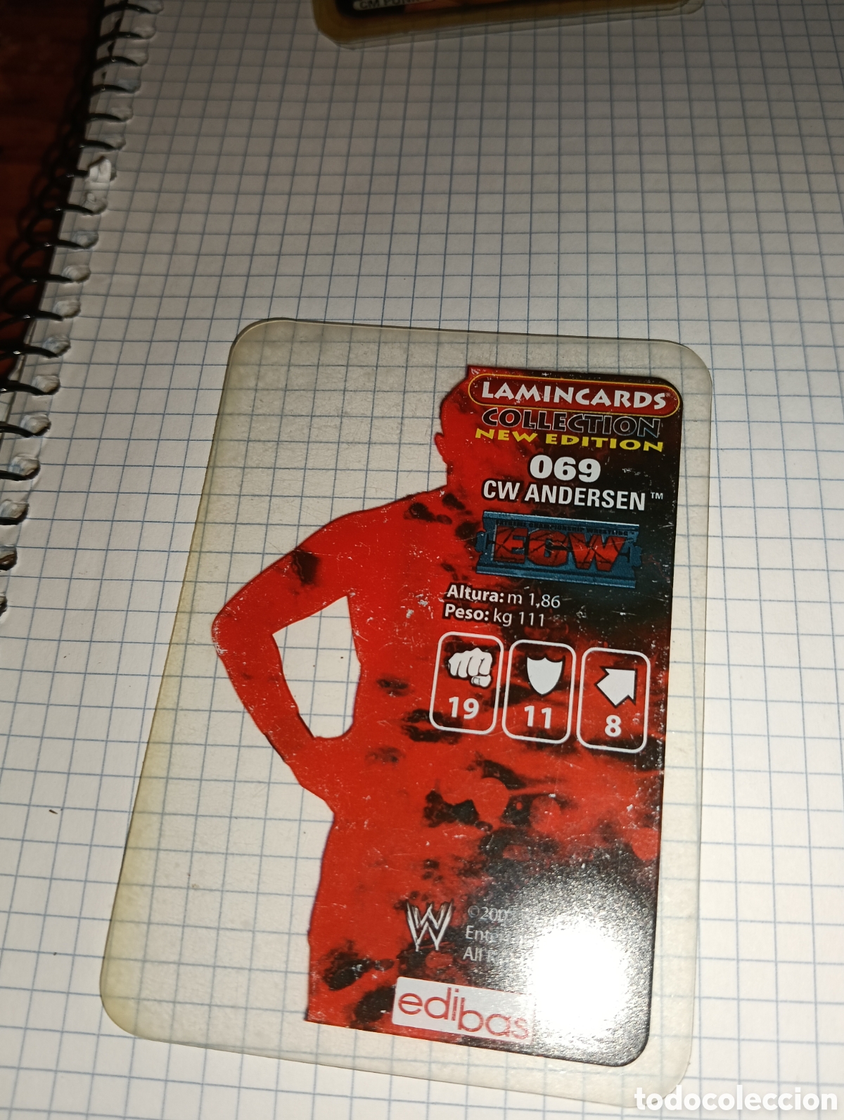 Trading cards: Carta Smack Down Lamincards 69 2007 - Foto 2