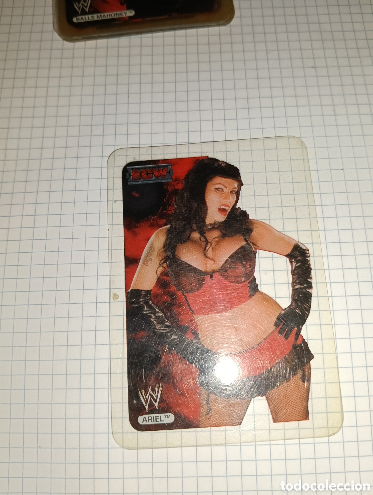 Trading cards: Carta Smack Down Lamincards 66 2007 - Foto 1