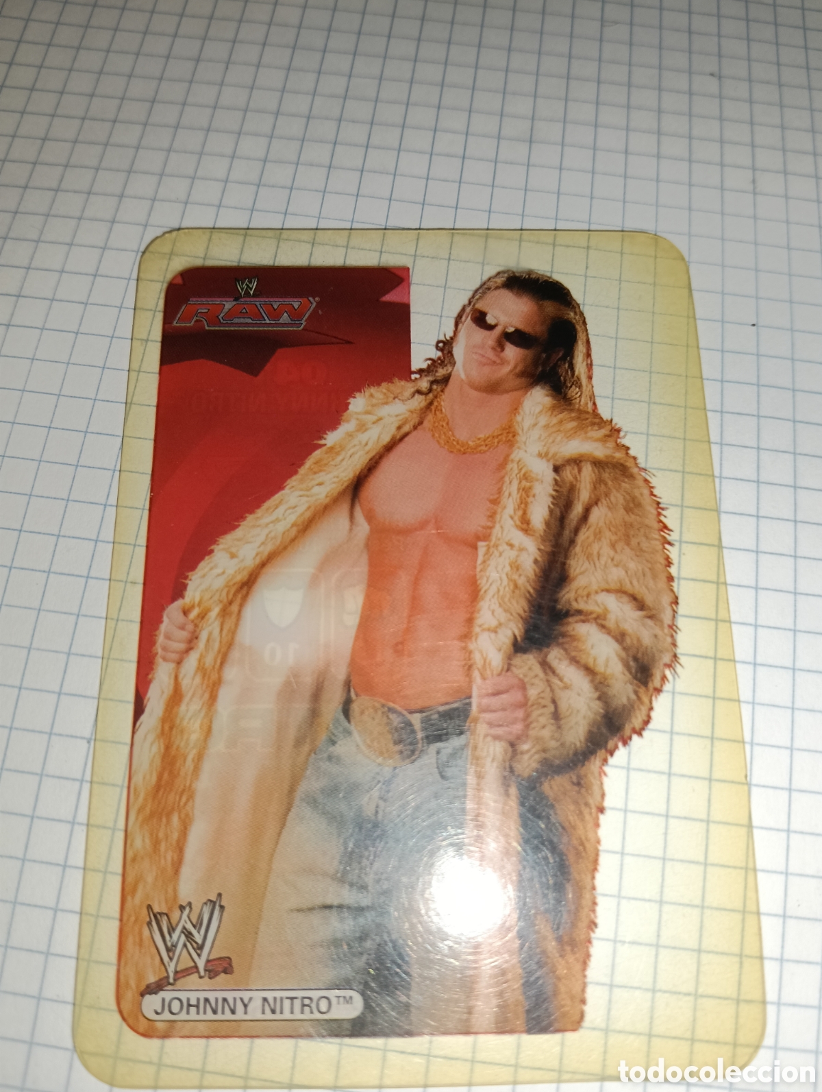 Trading cards: Carta SmackDown Lamincards 41 2007 - Foto 1