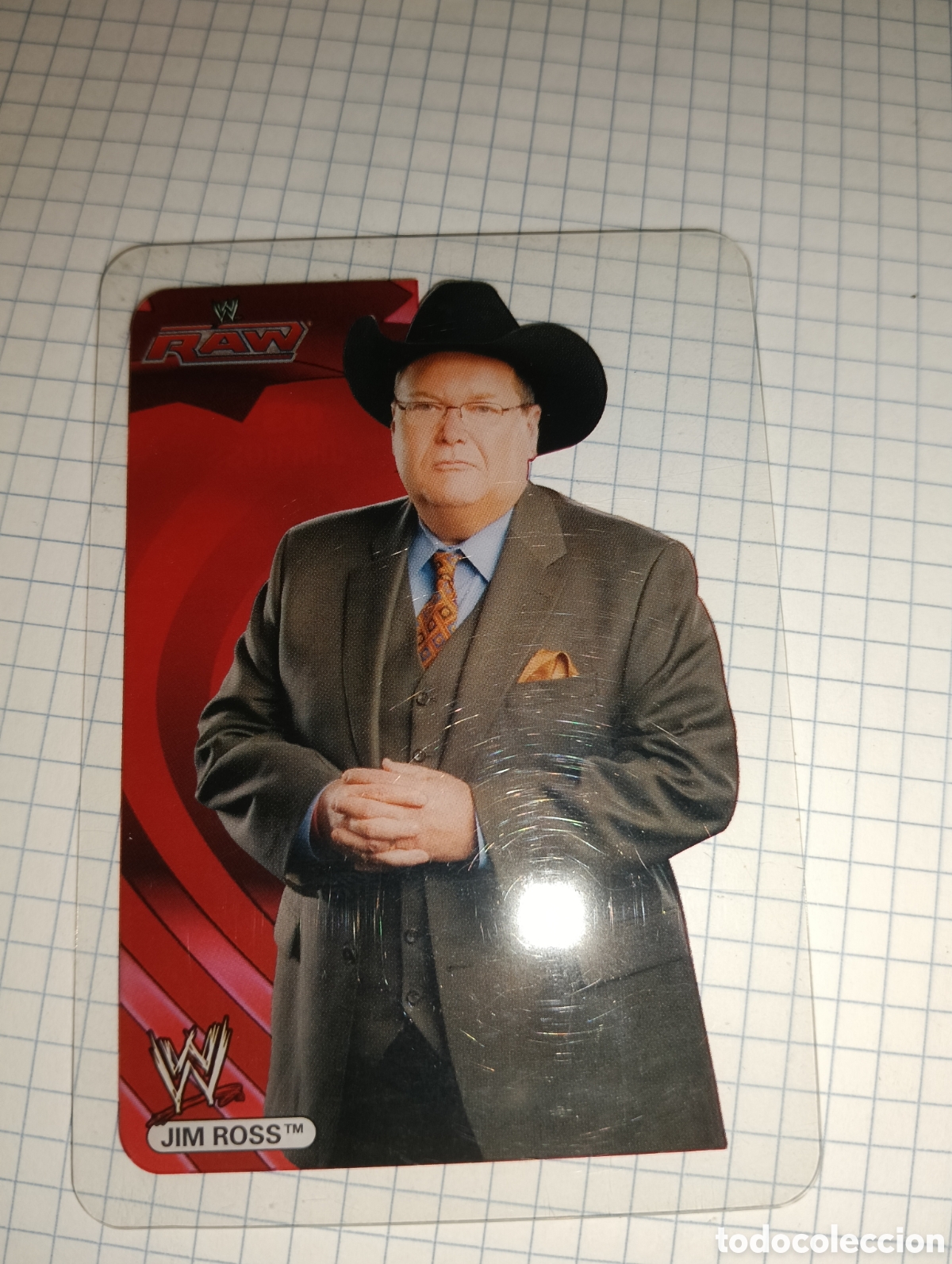 Trading cards: Carta SmackDown Lamincards 39 2007 - Foto 1