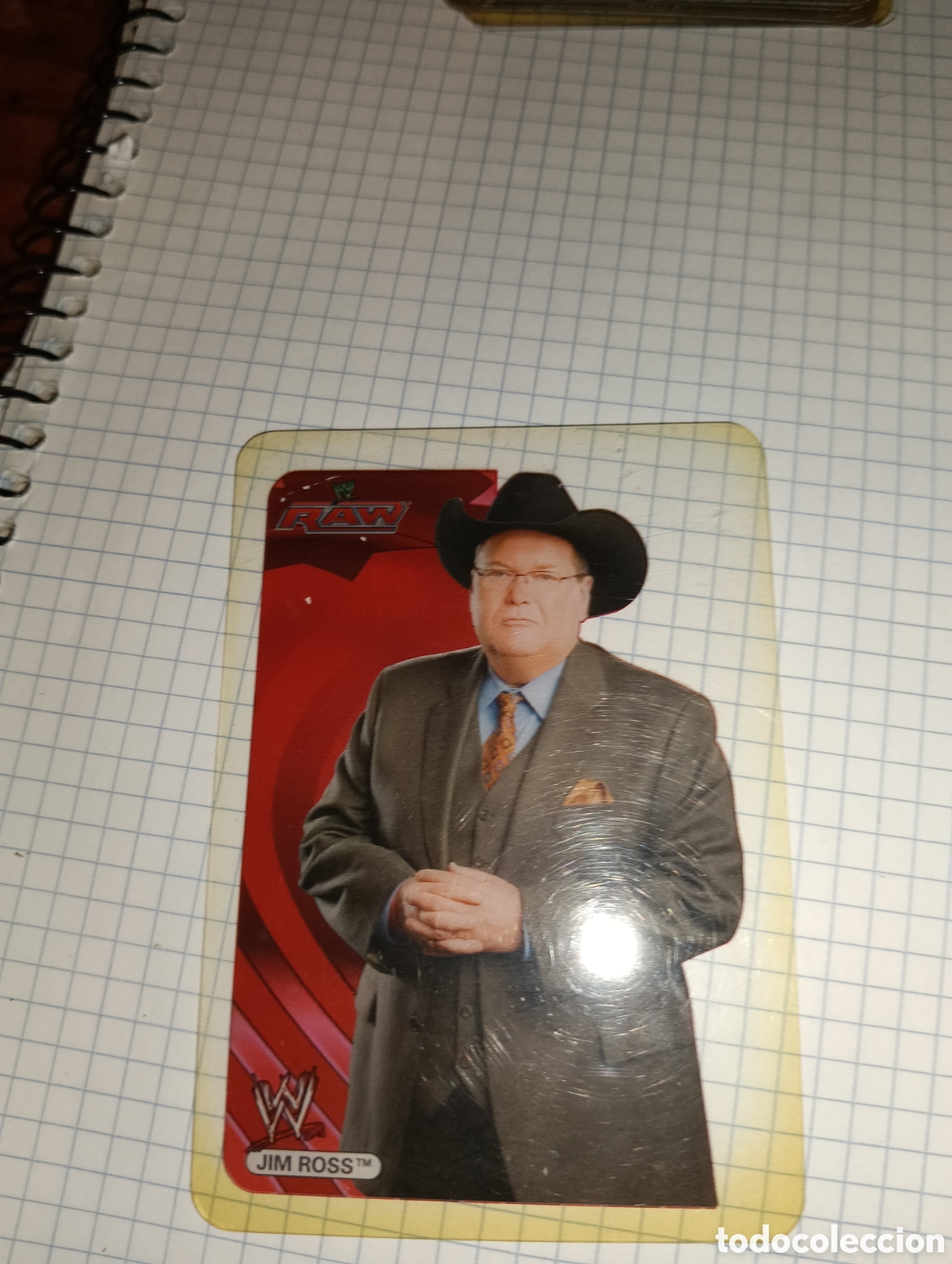 Trading cards: Carta SmackDown Lamincards 39 2007 - Foto 1