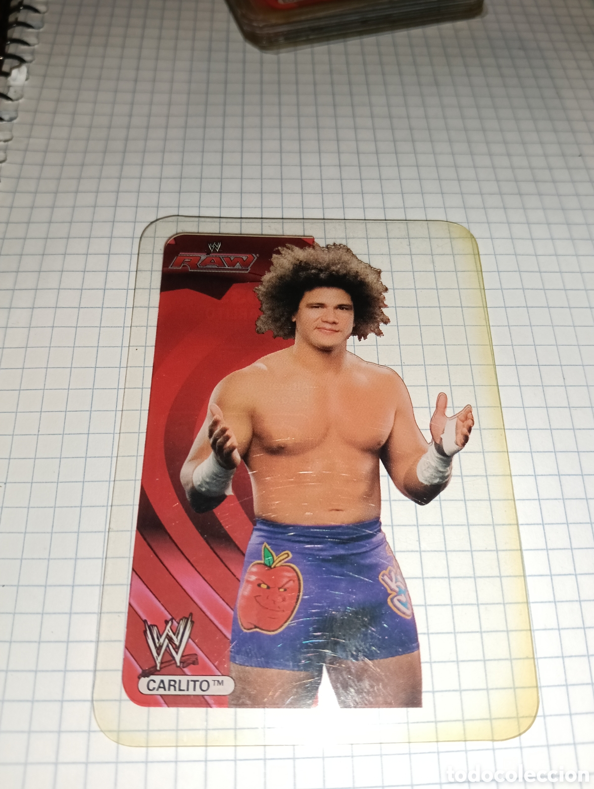 Trading cards: Carta SmackDown Lamincards 33 2007 - Foto 1