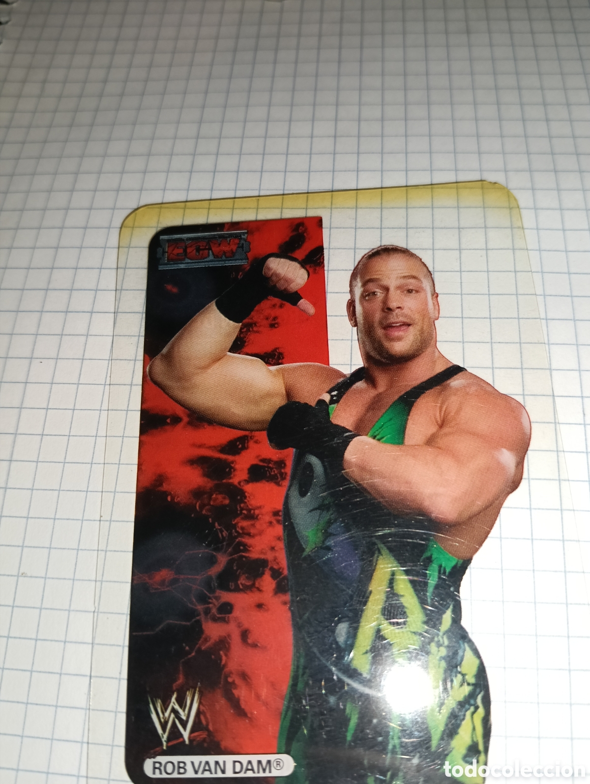 Trading cards: Carta SmackDown Lamincards 76 2007 - Foto 1