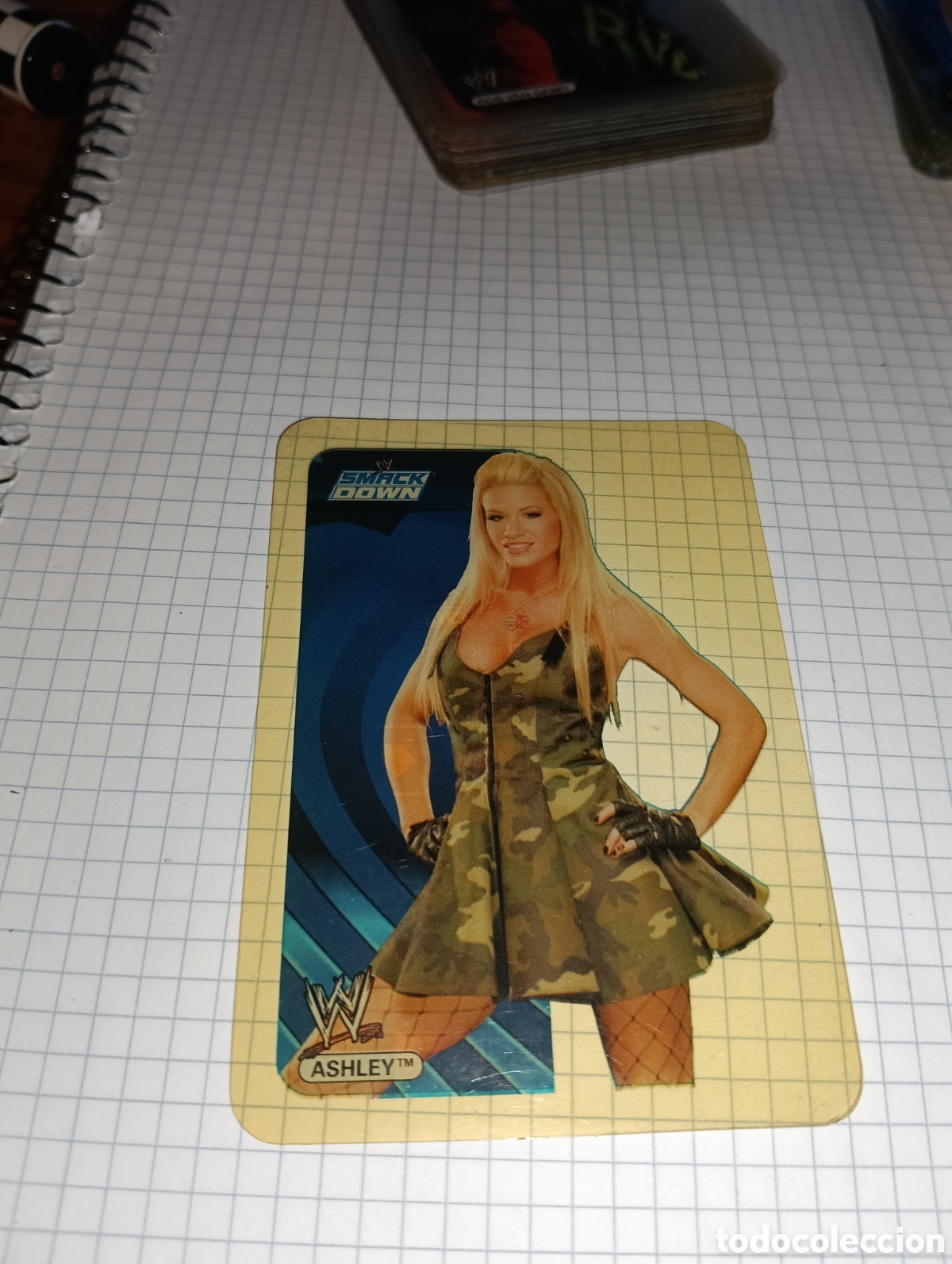 Trading cards: Carta SmackDown Lamincards 001 2007 - Foto 1