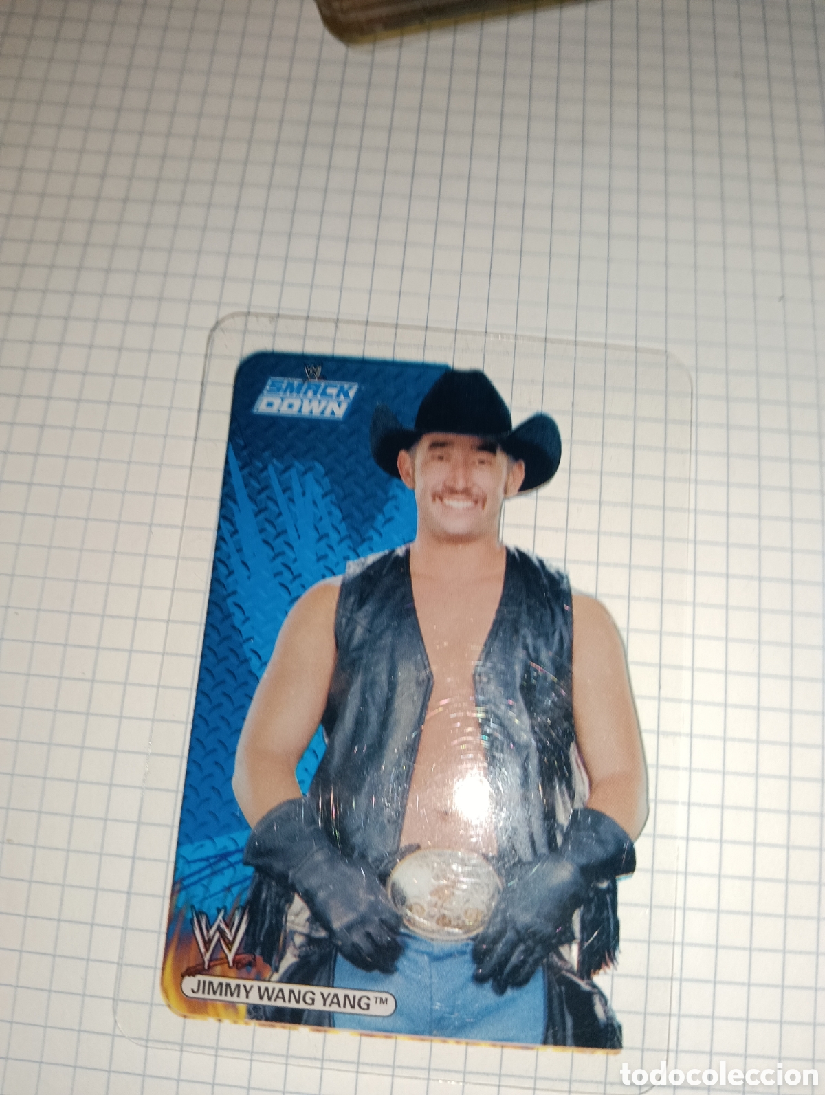 Trading cards: Carta SmackDown Lamincards 15 2007 - Foto 1