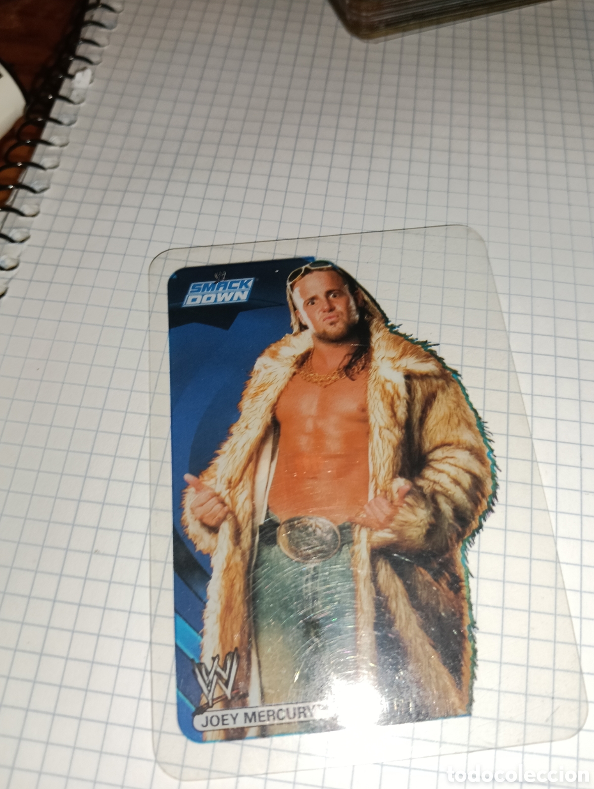 Trading cards: Carta SmackDown Lamincards 11 2007 - Foto 1