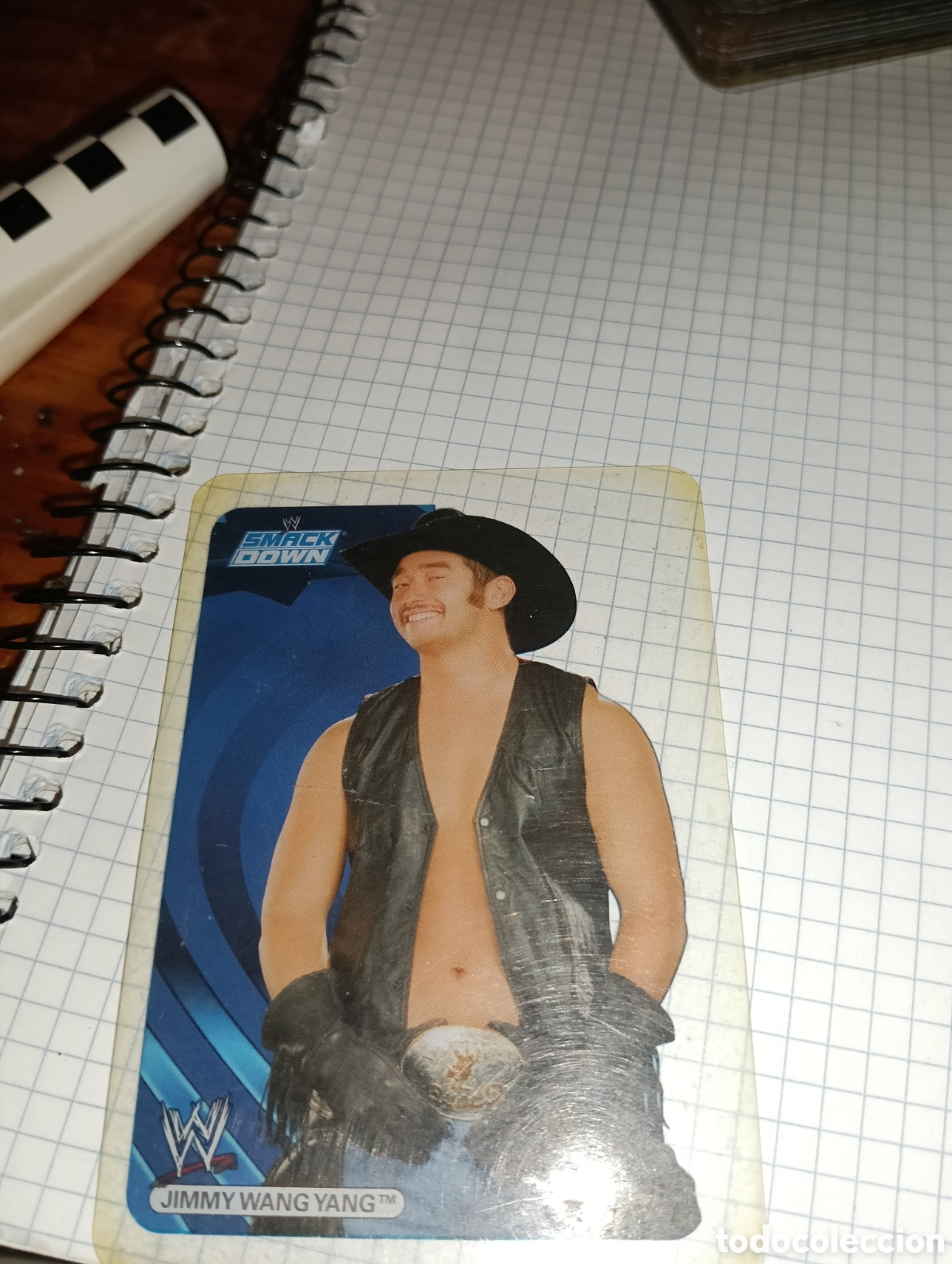 Trading cards: Carta SmackDown Lamincards 10 2007 - Foto 1