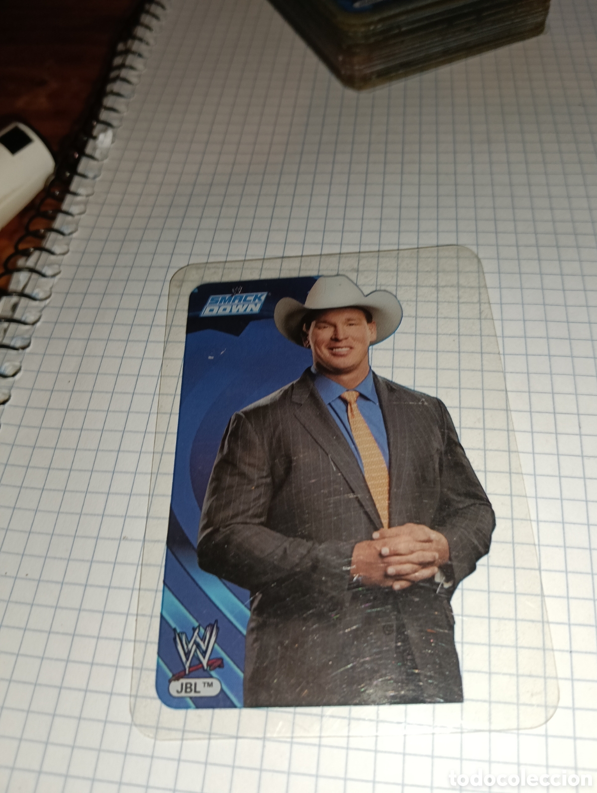 Trading cards: Carta SmackDown Lamincards 008 2007 - Foto 1