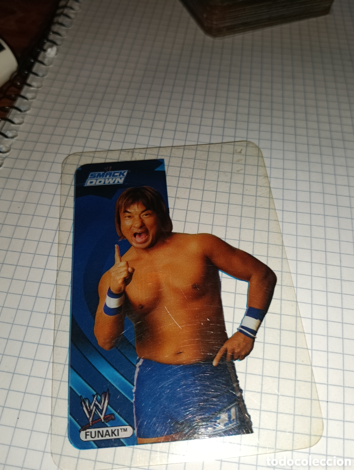 Trading cards: Carta SmackDown Lamincards 006 2007 - Foto 1