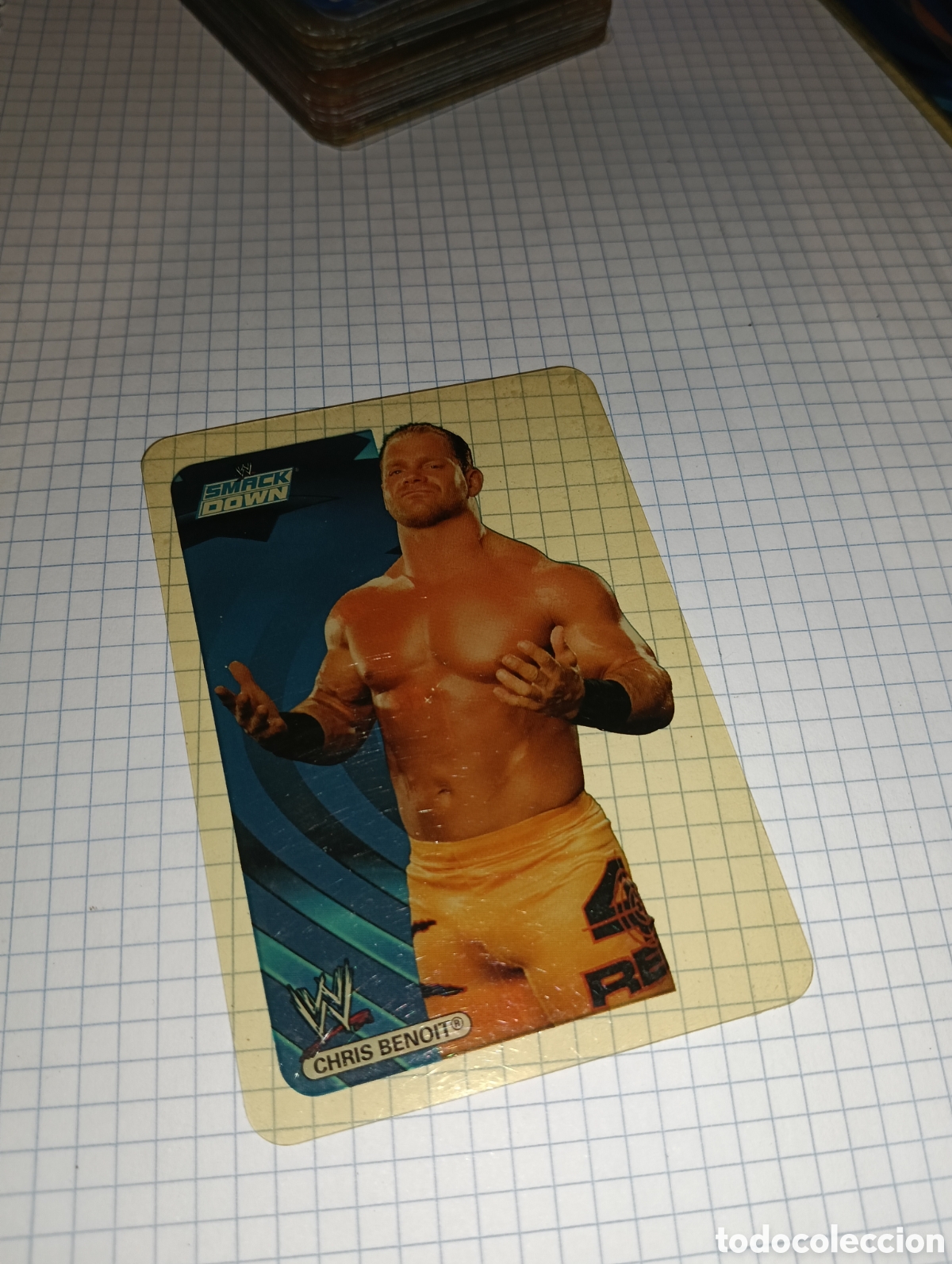 Trading cards: Carta SmackDown Lamincards 004 2007 - Foto 1