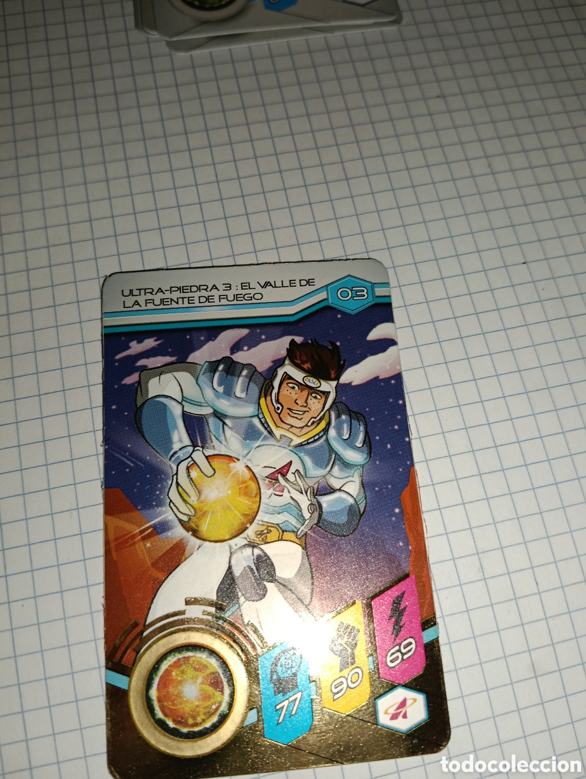 Trading Cards: Carta 03 Actimel Ultra Piedra