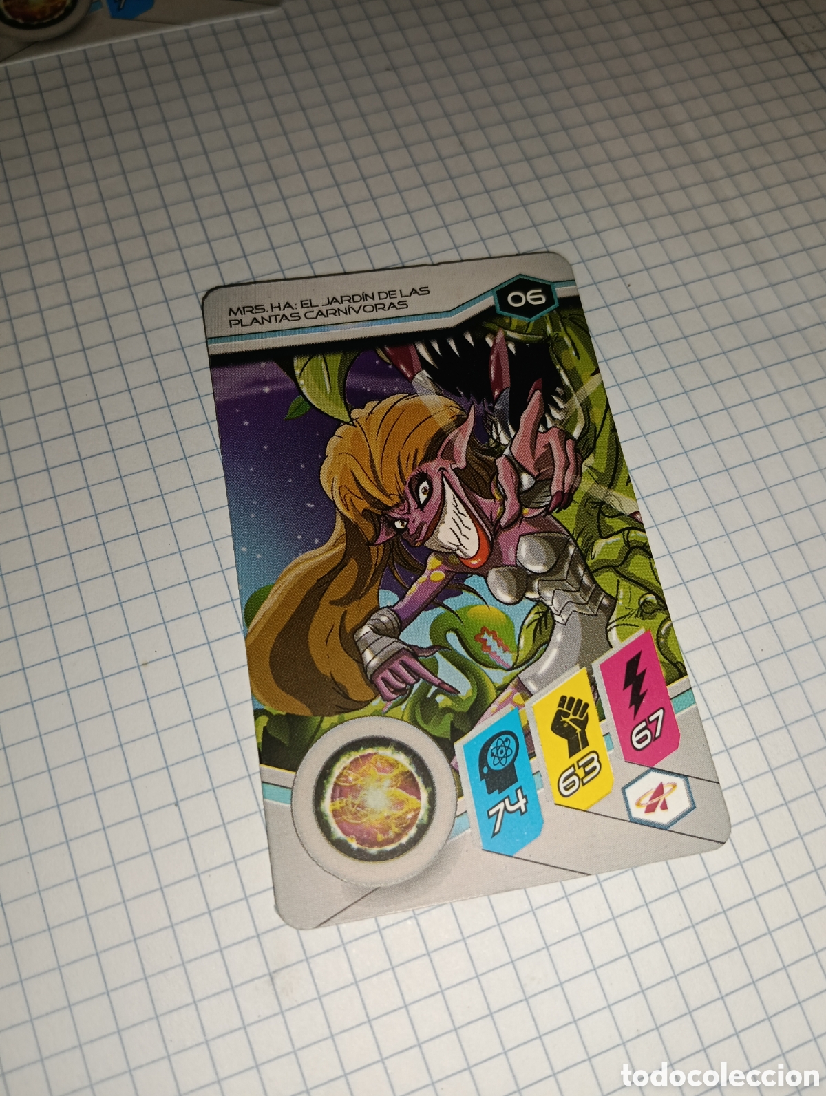 Trading Cards: Carta 06 Mrs.Ha Actimel