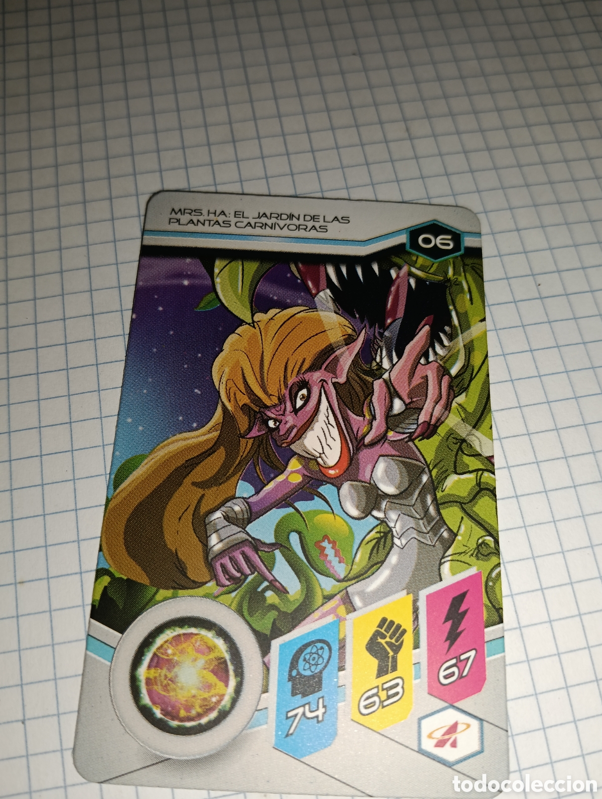 Trading Cards: Carta 06 Mrs.Ha Actimel