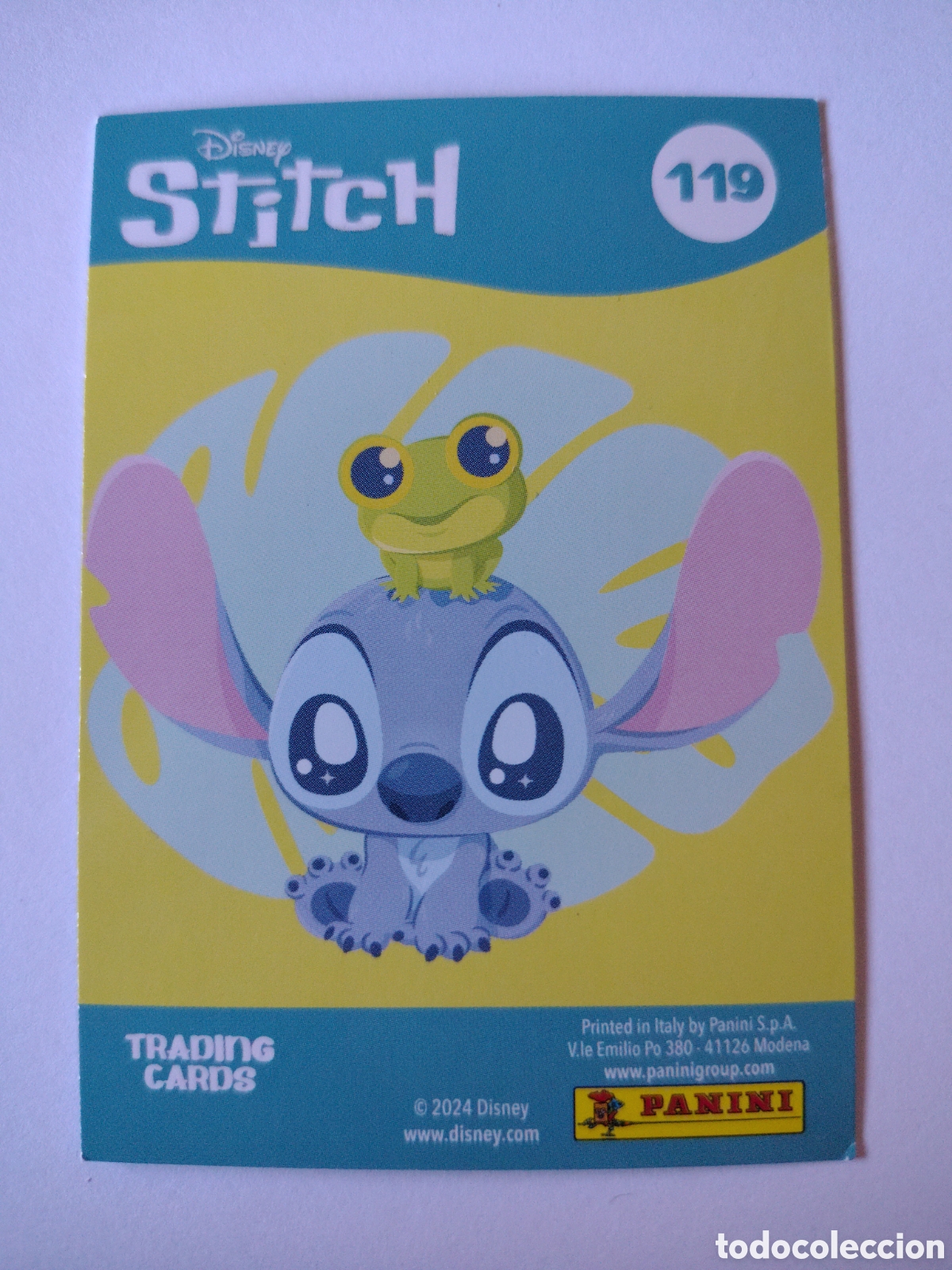 Trading Cards: Stitch 2024 Disney n&deg; 119 Trading Card Panini