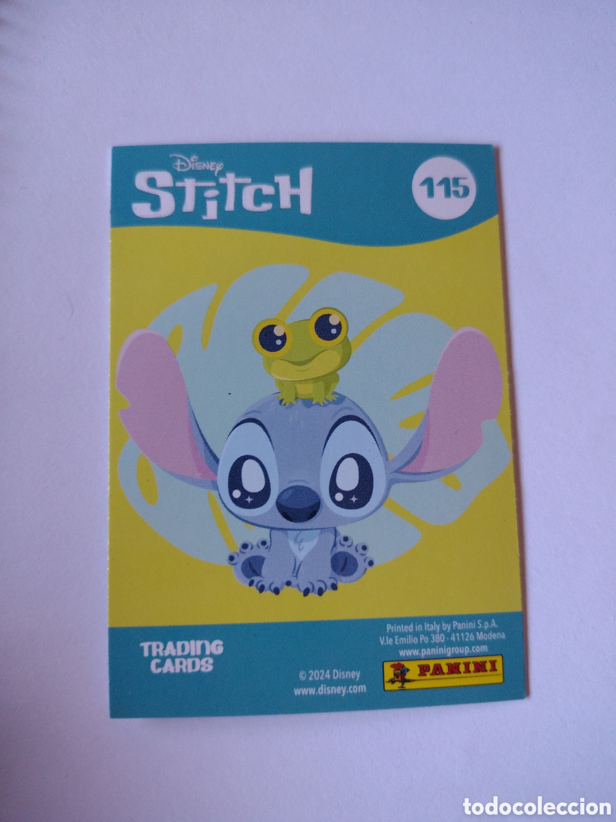Trading Cards: Stitch 2024 Disney n&deg; 115 Trading Card Panini