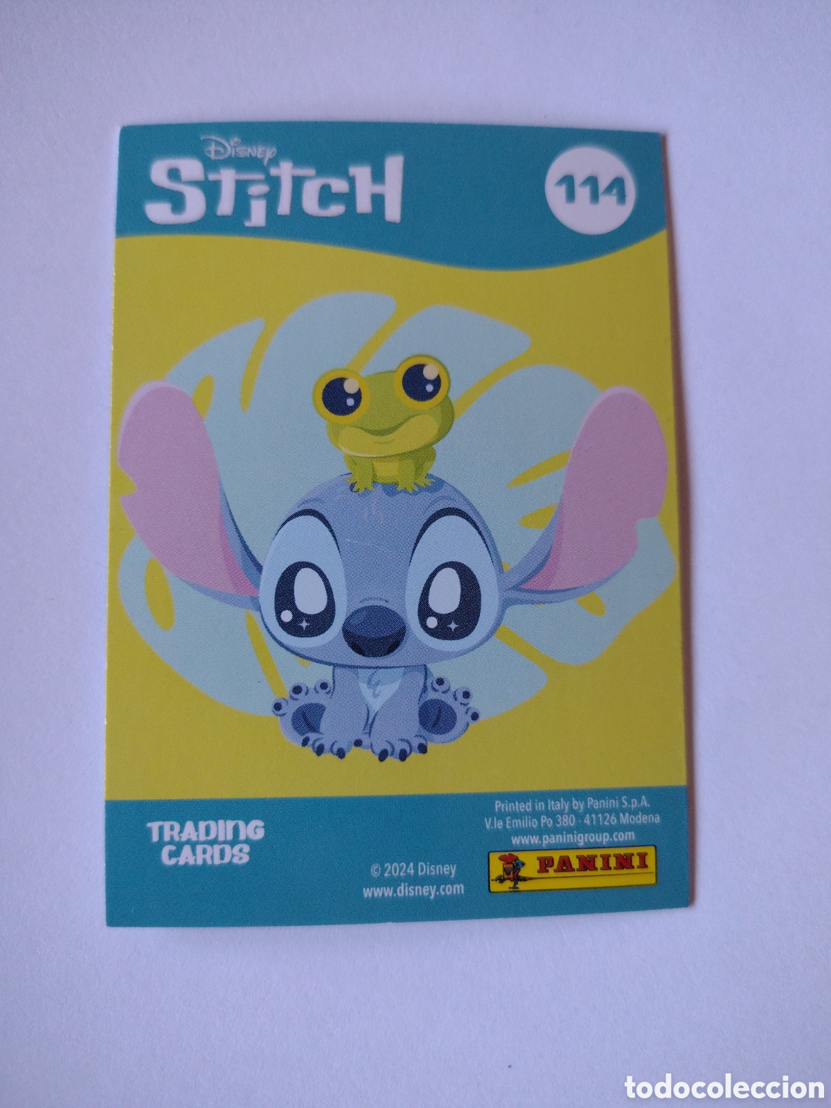 Trading Cards: Stitch 2024 Disney n&deg; 114 Trading Card Panini