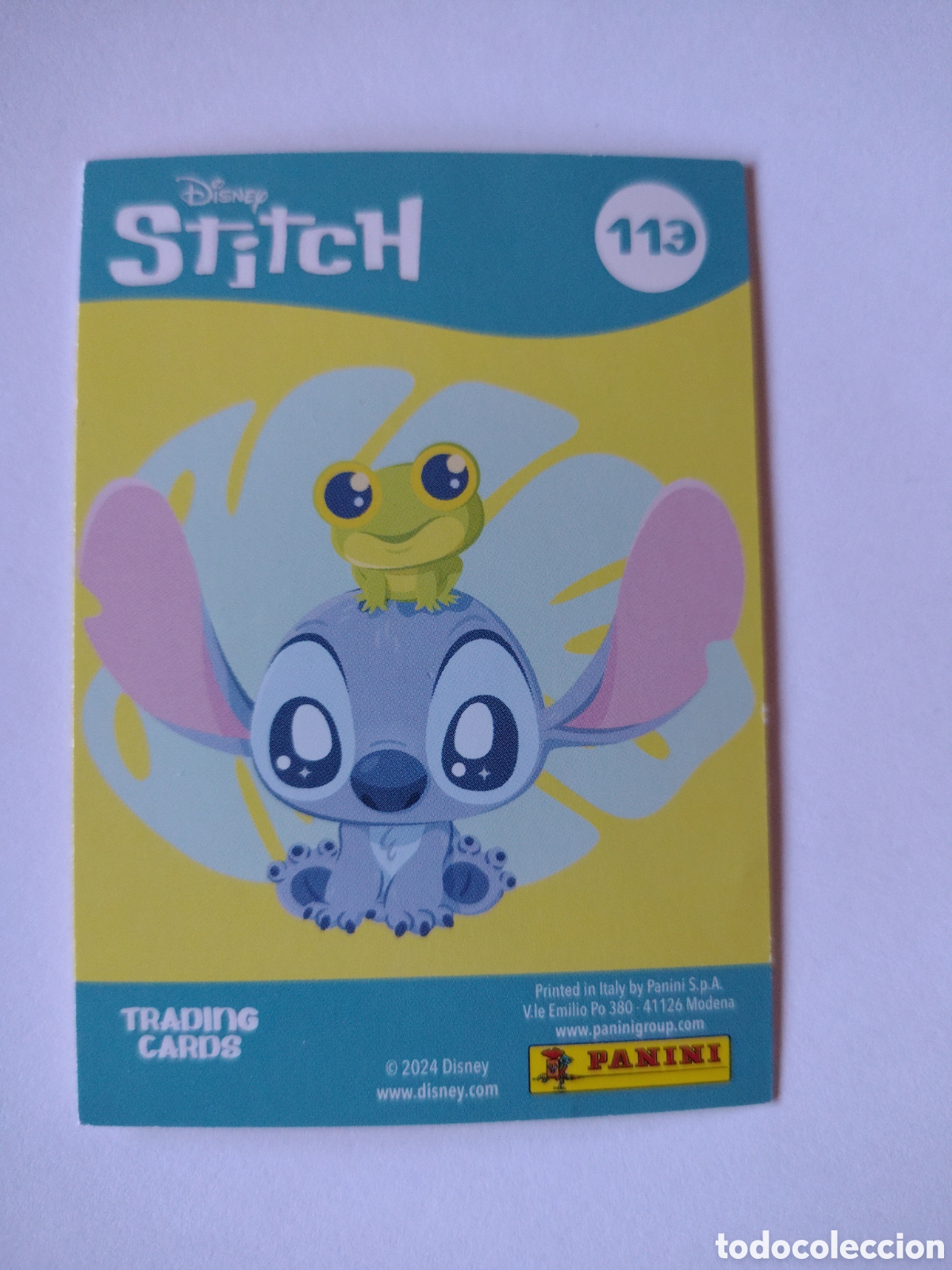 Trading Cards: Stitch 2024 Disney n&deg; 113 Trading Card Panini