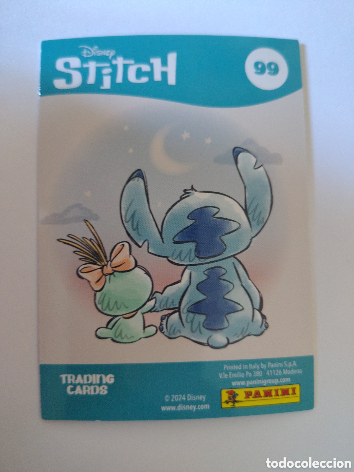 Cartes &agrave; &Eacute;changer: Stitch 2024 Disney n&deg; 99 Trading Card Panini
