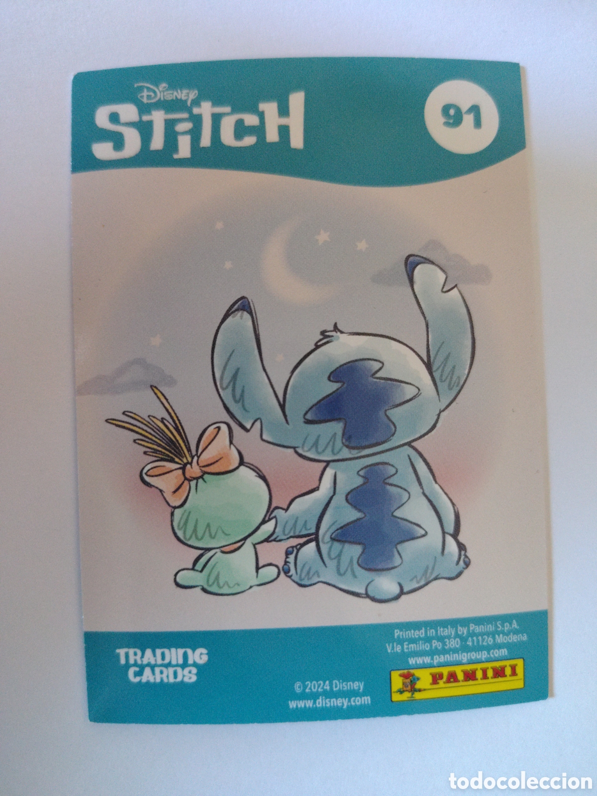 Trading Cards: Stitch 2024 Disney n&deg; 91 Trading Card Panini