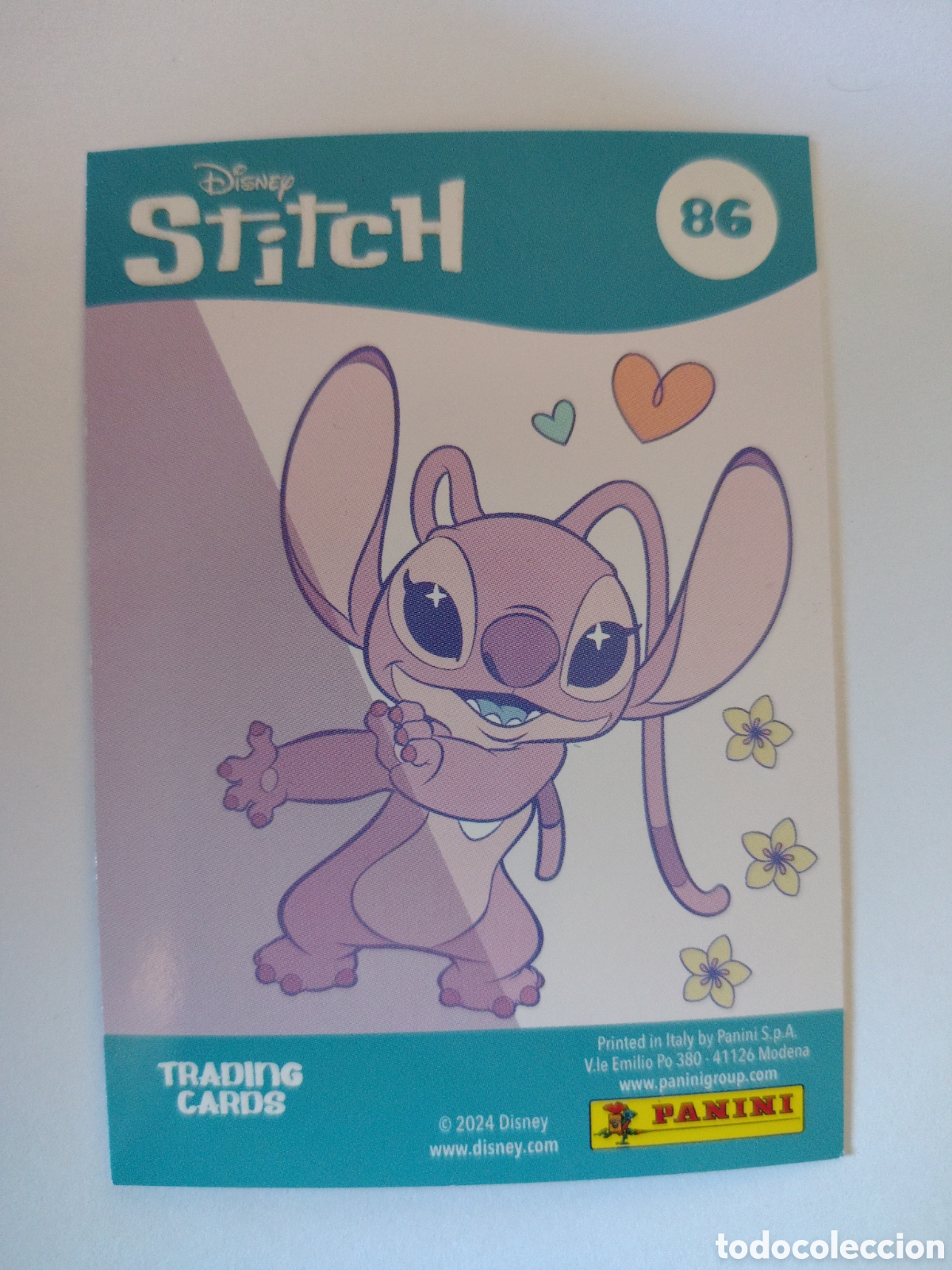 Trading Cards: Stitch 2024 Disney n&deg; 86 Trading Card Panini