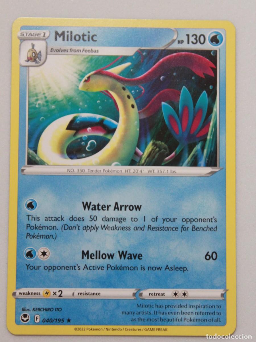 Trading Cards: Milotic 040/195 Pok&eacute;mon TCG Silver Tempest