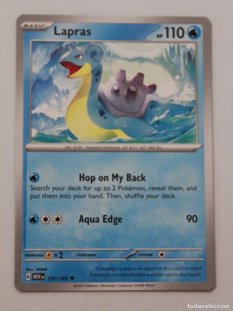 Trading Cards: Lapras 131/165 Pok&eacute;mon TCG Scarlet & Violet 151